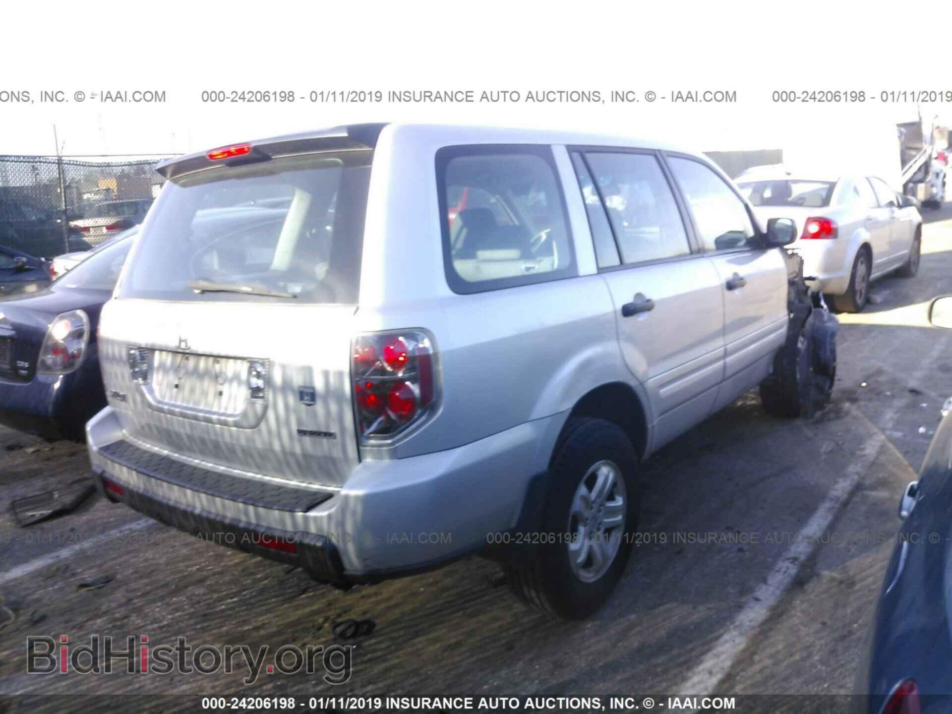 2007 HONDA PILOT - VIN: 5FNYF18107B025111 - Фото 4