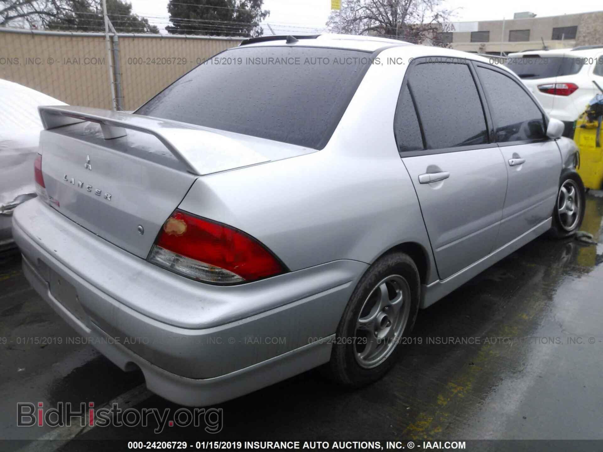 2002 MITSUBISHI LANCER - VIN: JA3AJ86E62U004907 - Photo 4