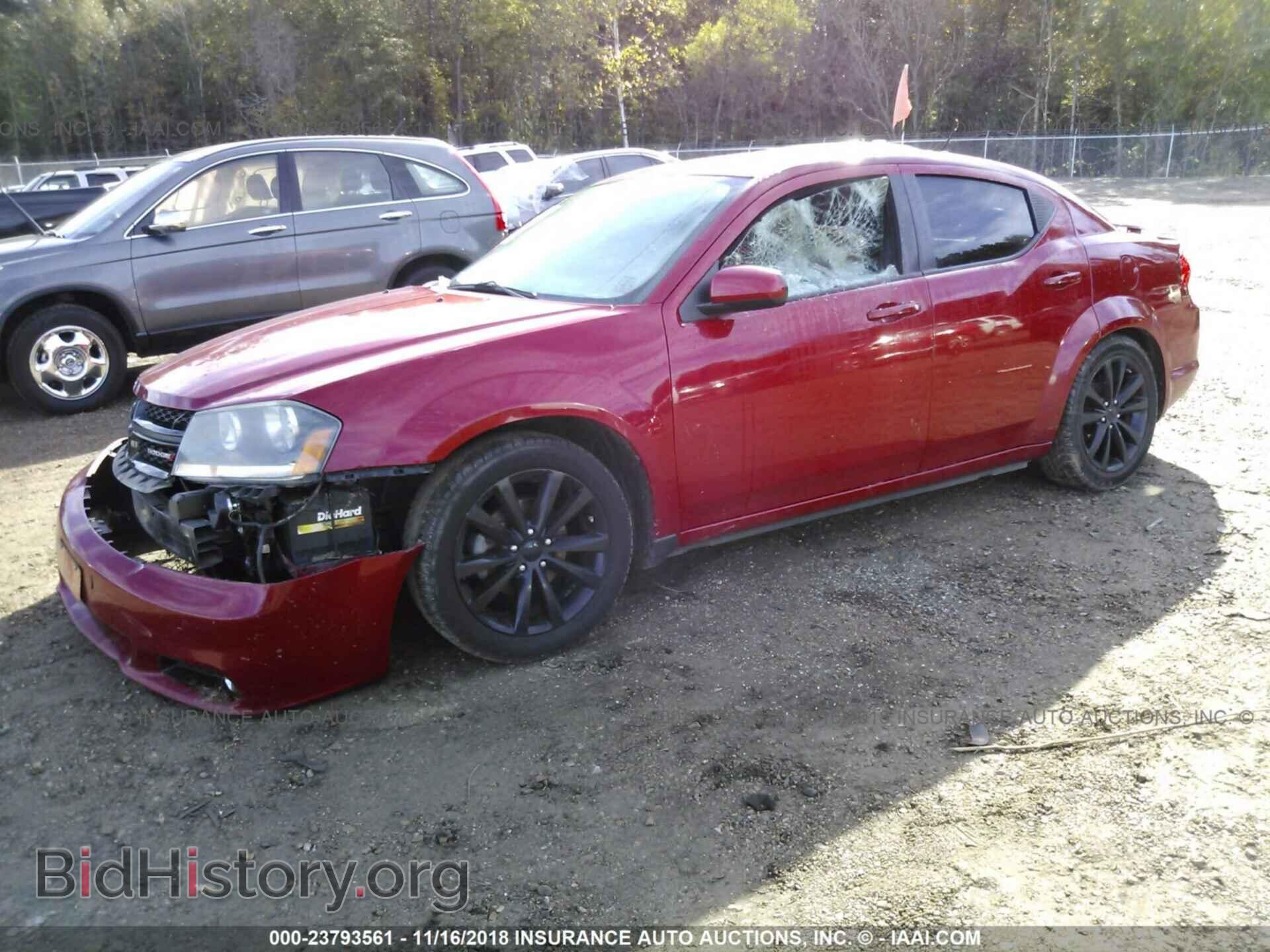 2013 DODGE AVENGER - VIN: 1C3CDZCG4DN742042 - Фото 2