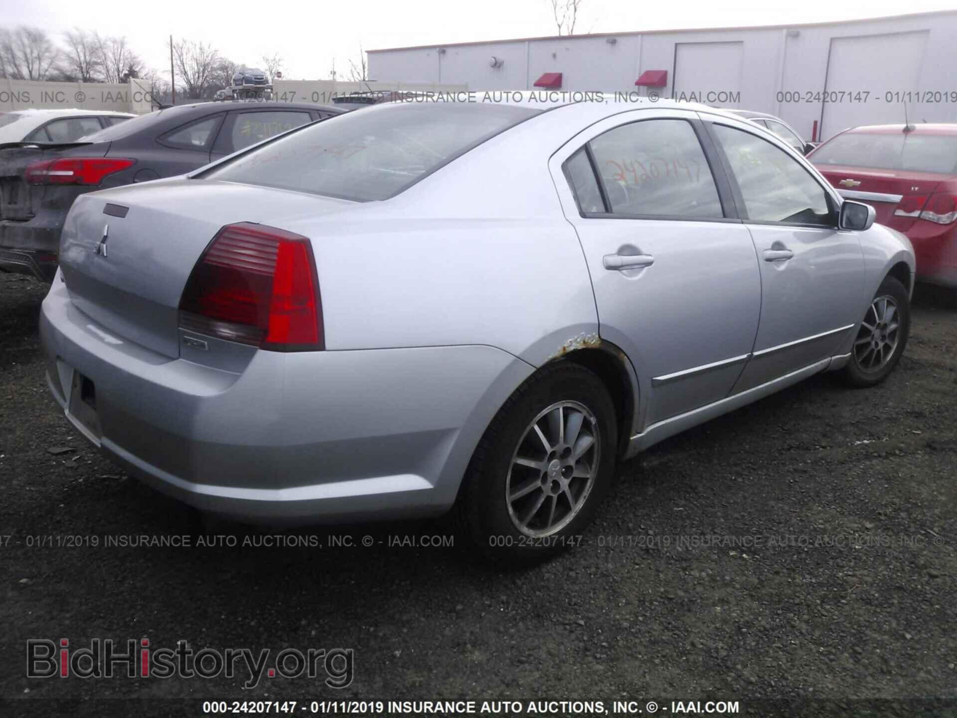 2004 MITSUBISHI GALANT - VIN: 4A3AB56FX4E071445 - Фото 4