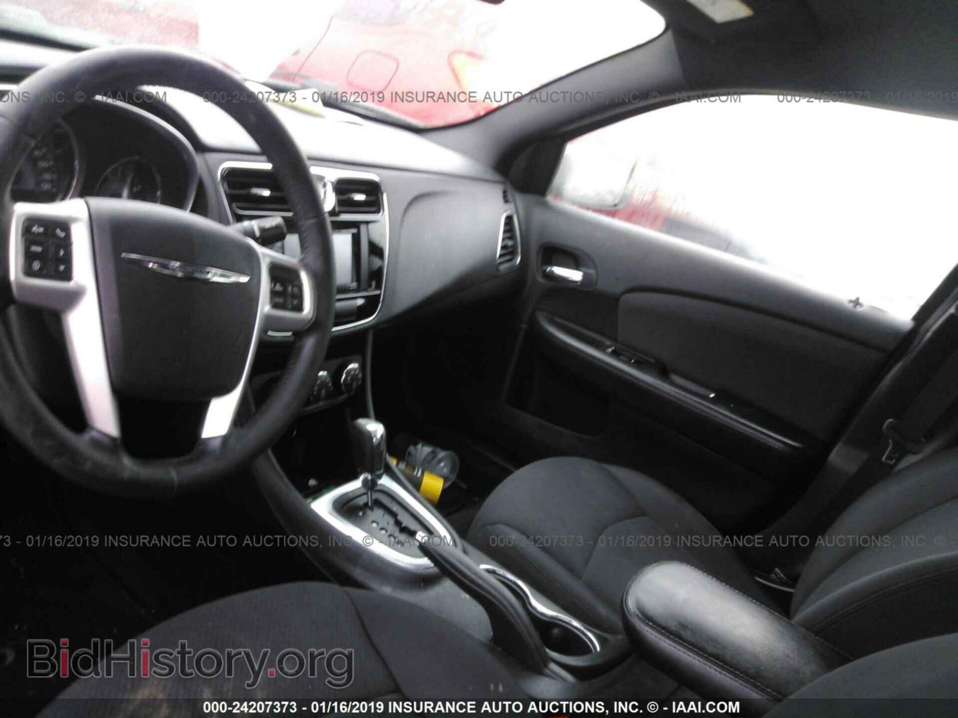 2012 CHRYSLER 200 - VIN: 1C3CCBBG8CN258384 - Фото 5