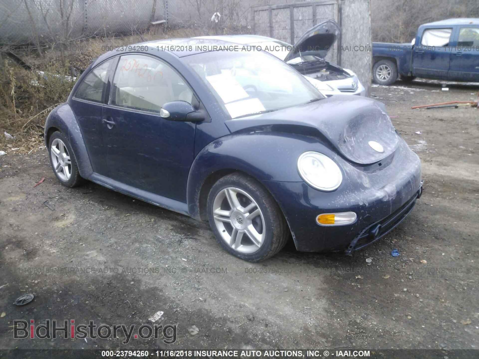 Фотография 3VWCD31C64M408031 - VOLKSWAGEN NEW BEETLE 2004