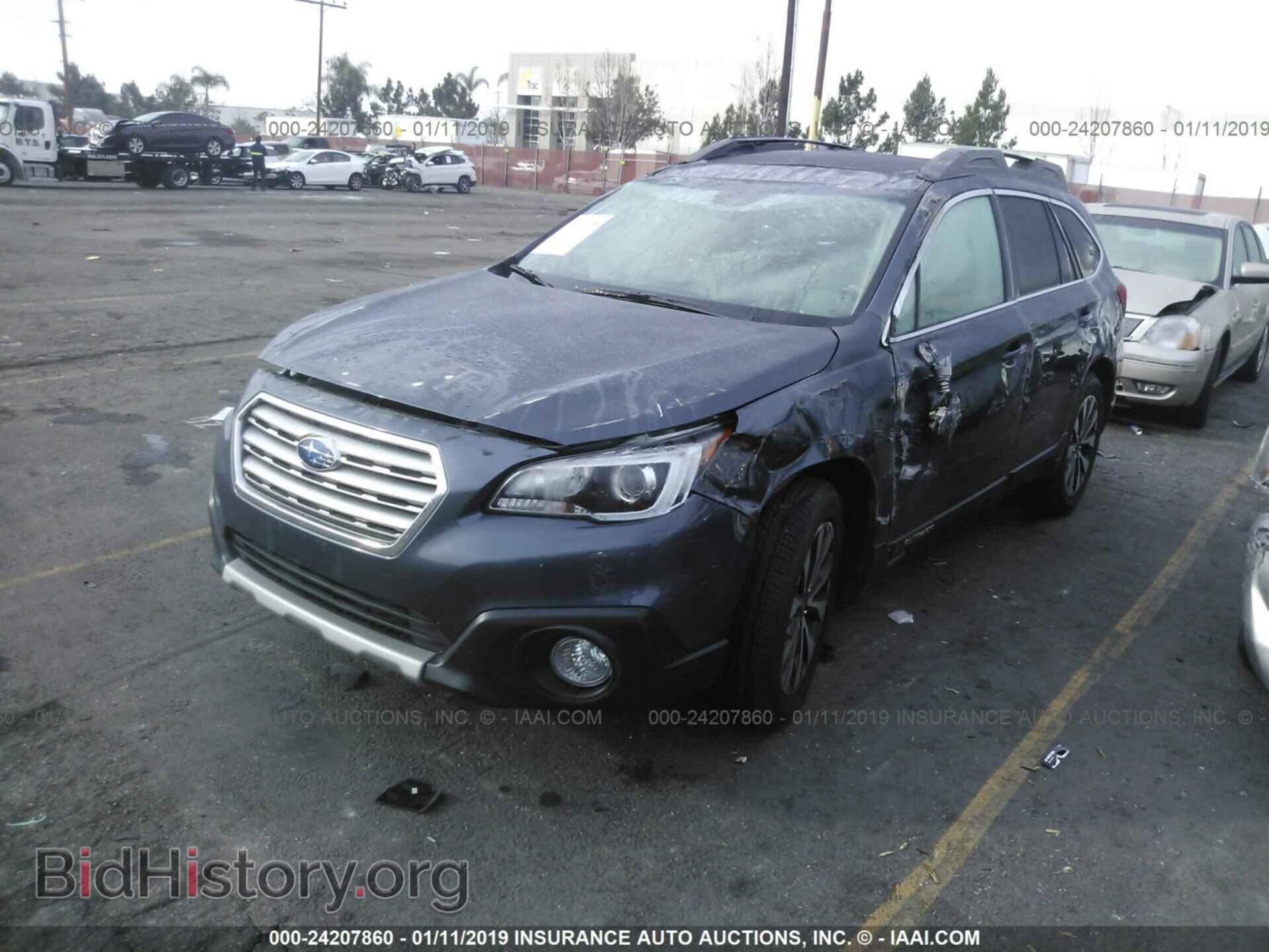 2017 SUBARU OUTBACK - VIN: 4S4BSANC6H3375196 - Фото 2