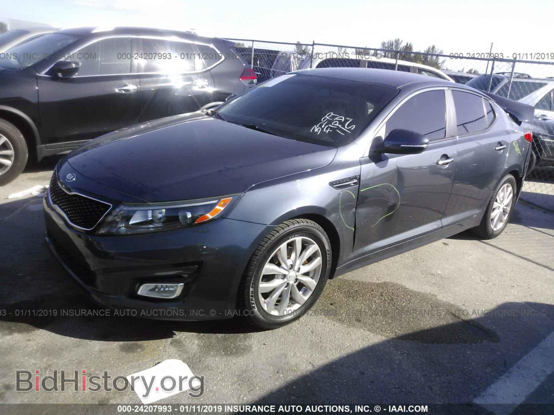 2015 KIA OPTIMA - VIN: 5XXGN4A76FG463299 - Фото 2