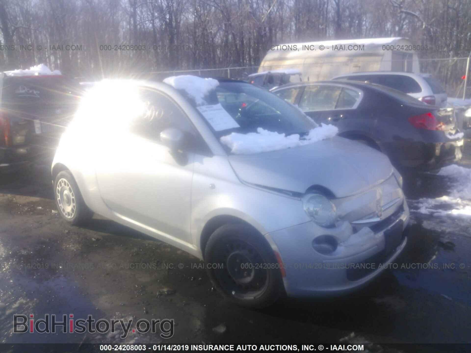 Фотография 3C3CFFDR4CT366756 - FIAT 500 2012