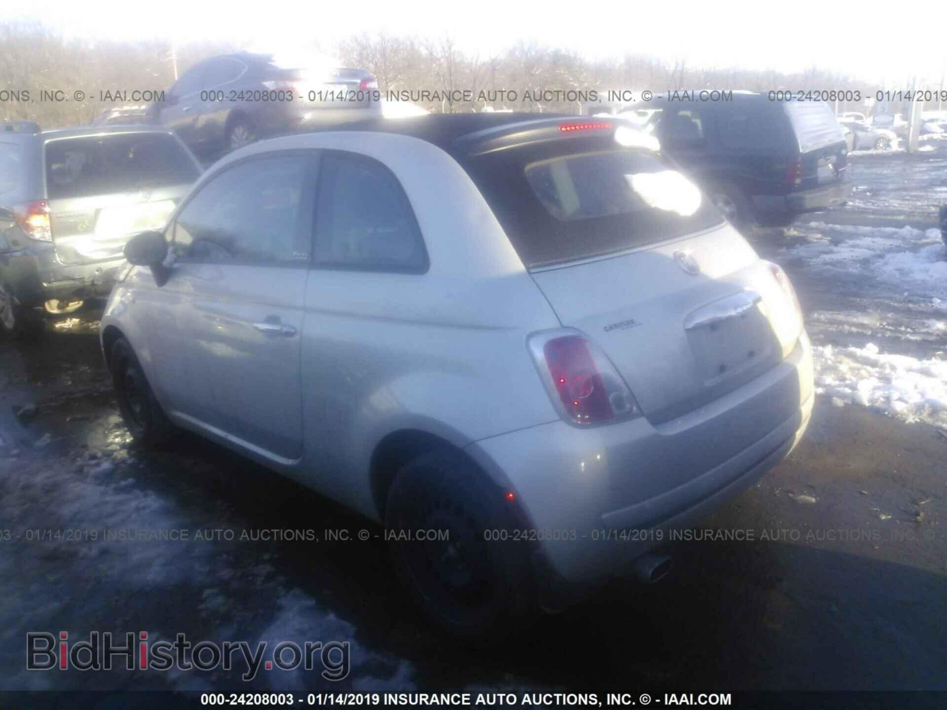 2012 FIAT 500 - VIN: 3C3CFFDR4CT366756 - Фото 3