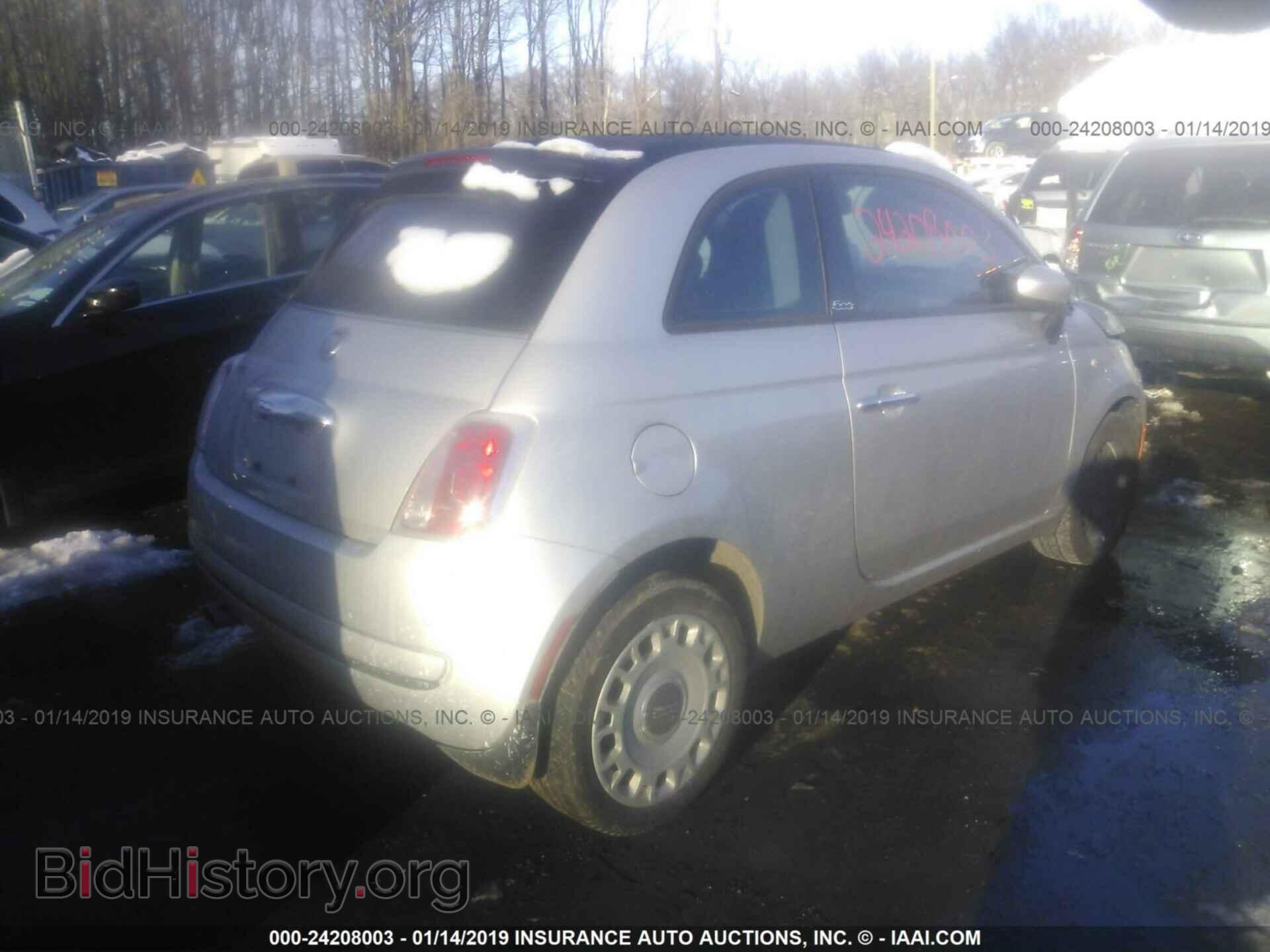 2012 FIAT 500 - VIN: 3C3CFFDR4CT366756 - Фото 4