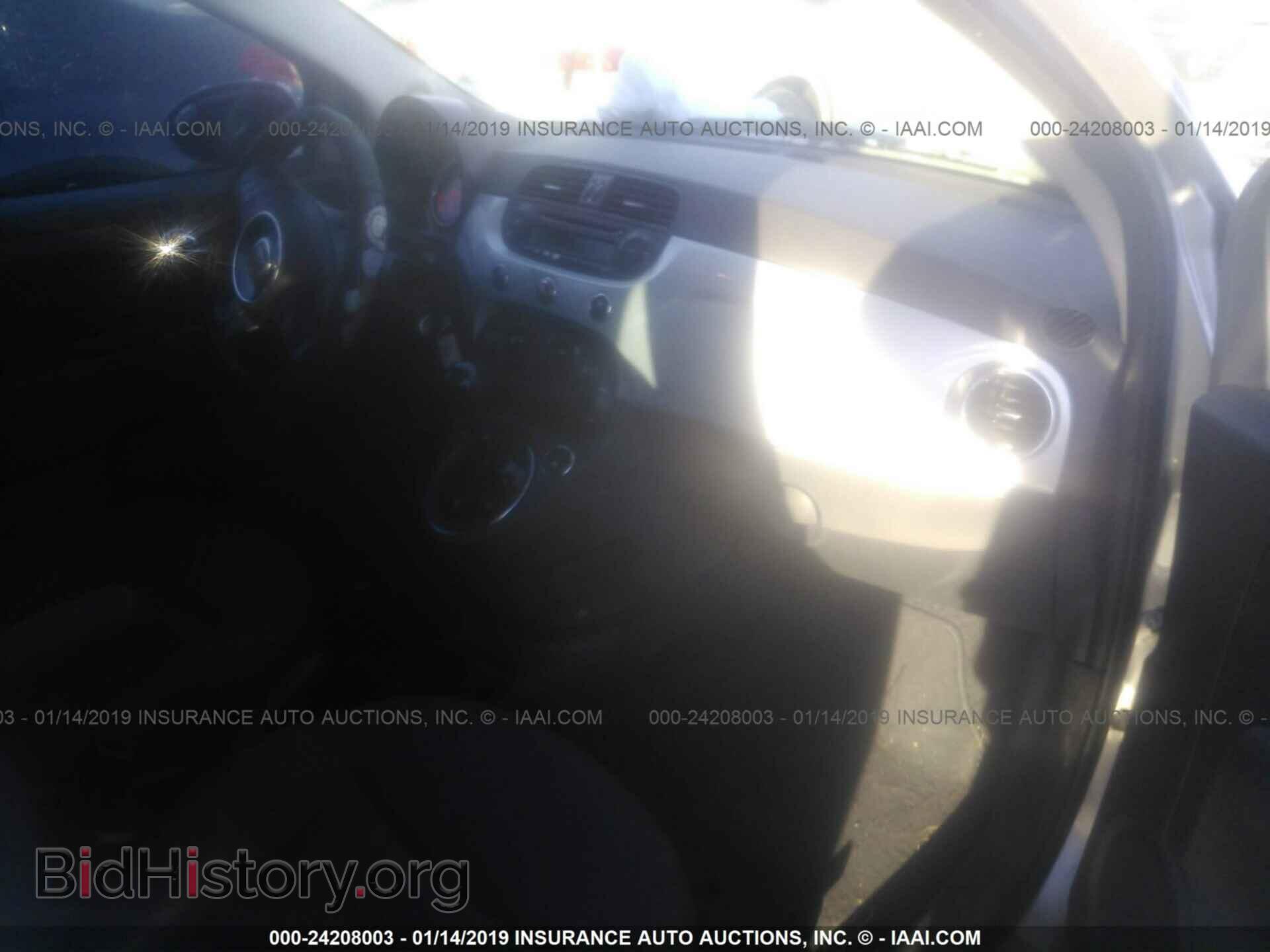2012 FIAT 500 - VIN: 3C3CFFDR4CT366756 - Фото 5