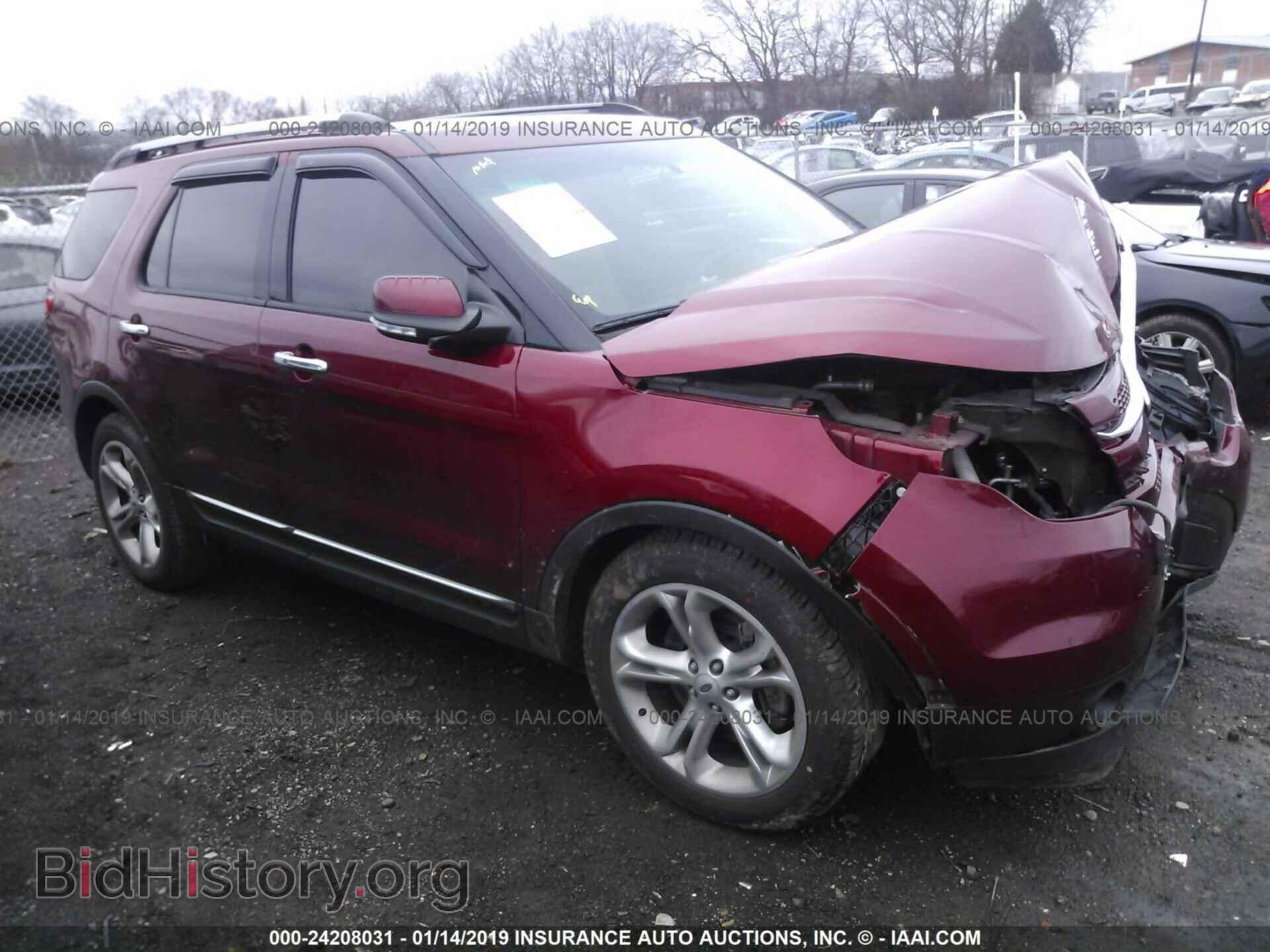 Photo 1FM5K7F87EGC24544 - FORD EXPLORER 2014