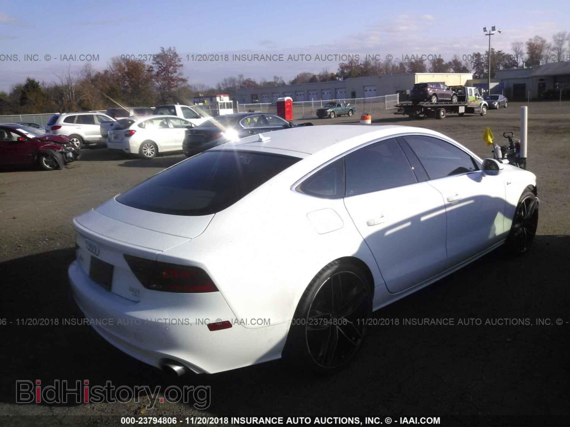 2012 AUDI A7 - VIN: WAUYGAFC6CN035829 - Фото 4