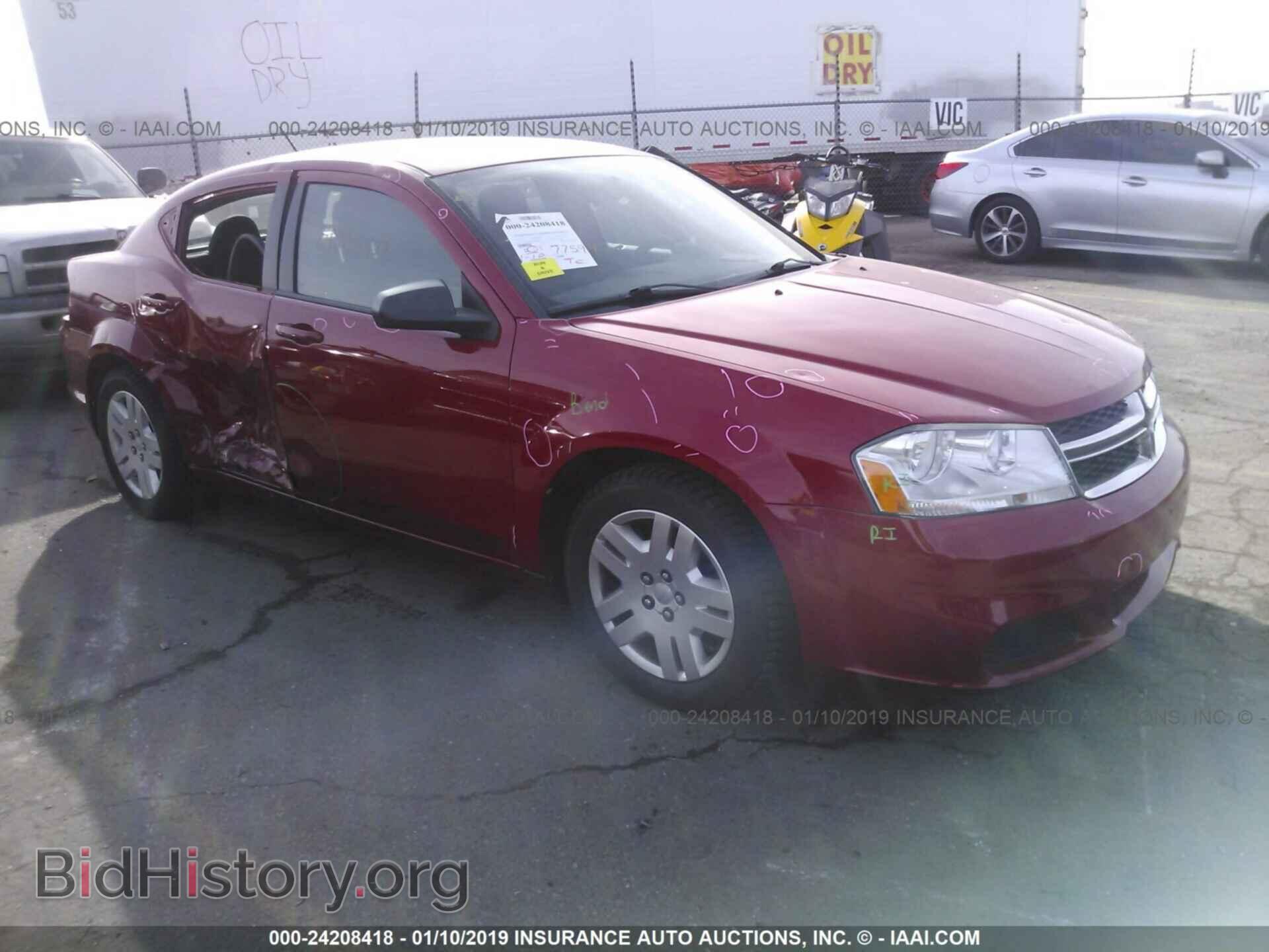 Photo 1C3CDZAB3DN548089 - DODGE AVENGER 2013