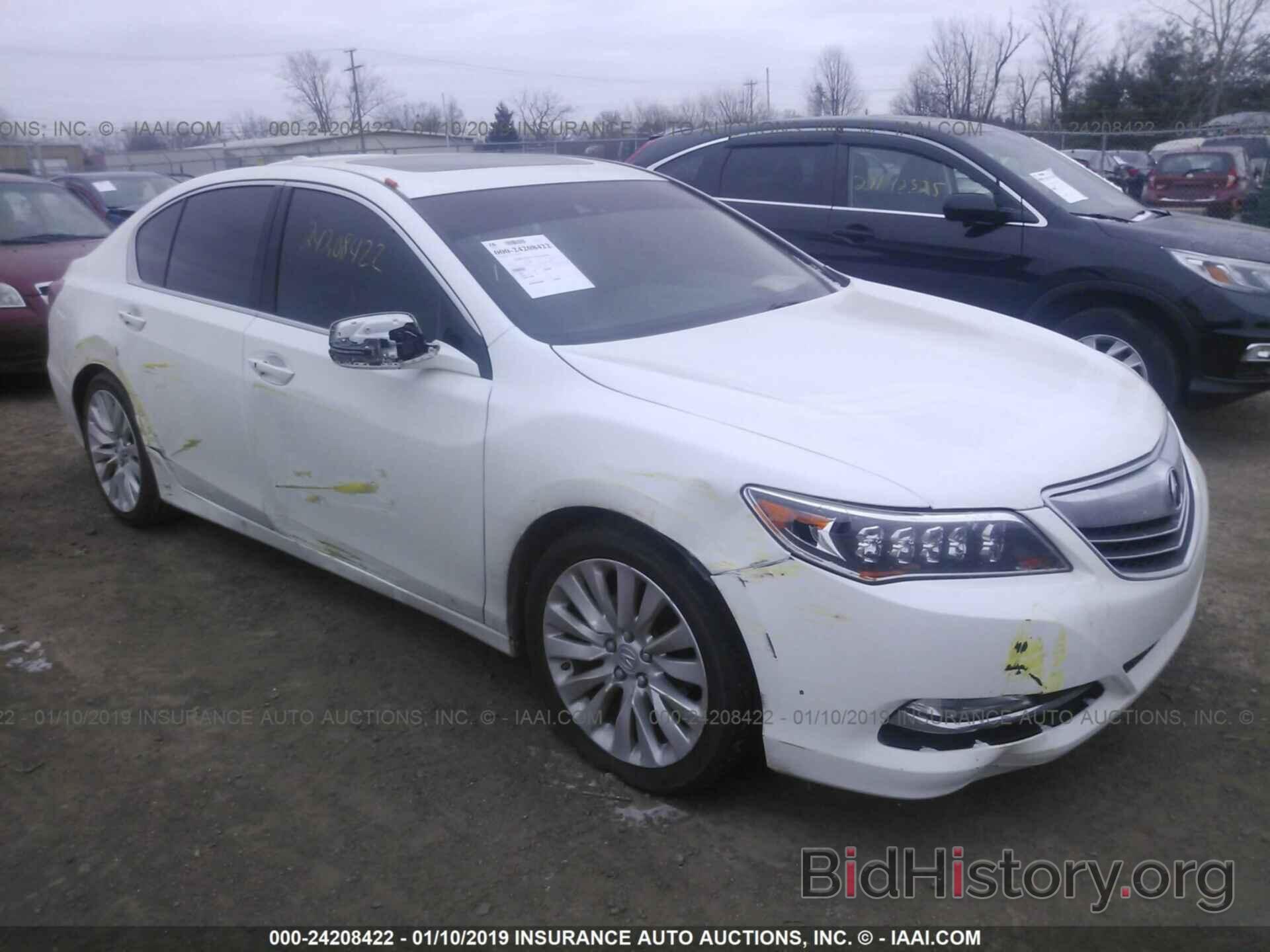 Фотография JH4KC1F53EC006839 - ACURA RLX 2014