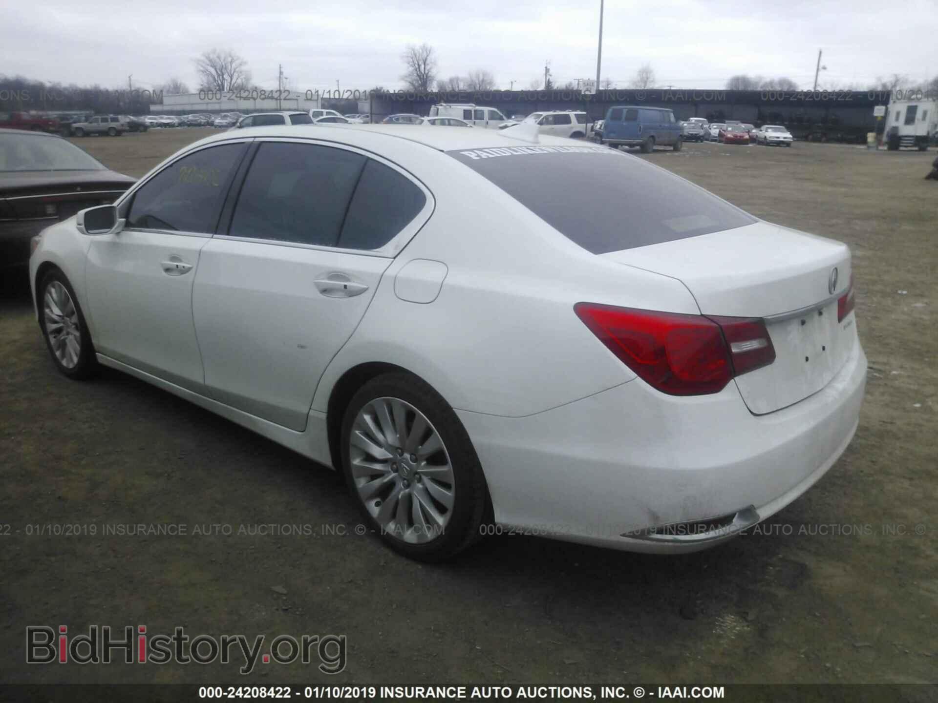2014 ACURA RLX - VIN: JH4KC1F53EC006839 - Фото 3