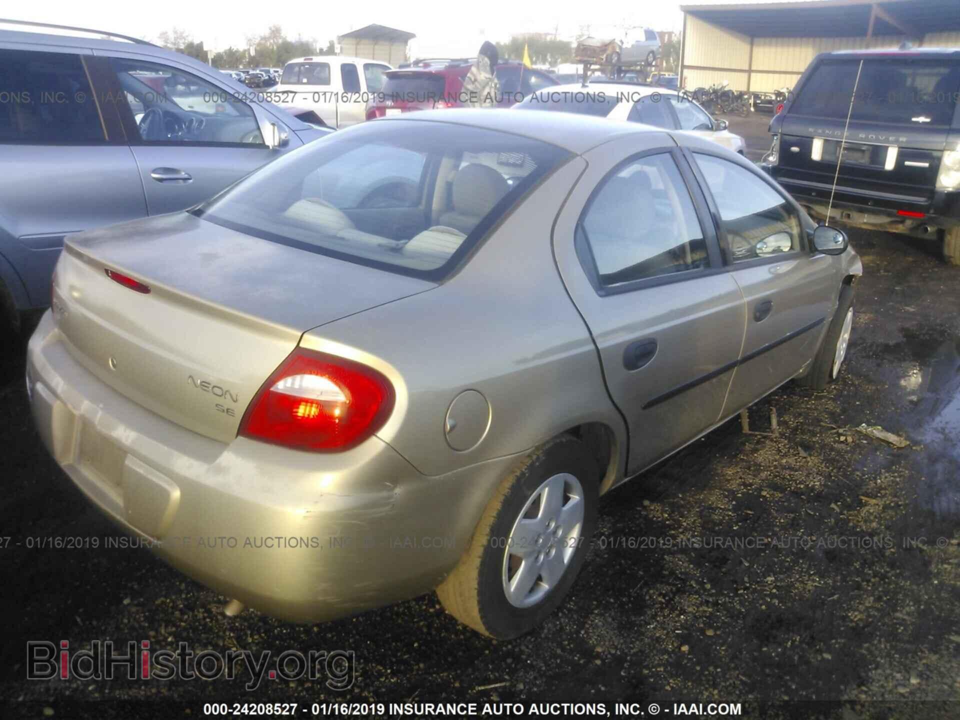 2003 DODGE NEON - VIN: 1B3ES26C43D156649 - Фото 4