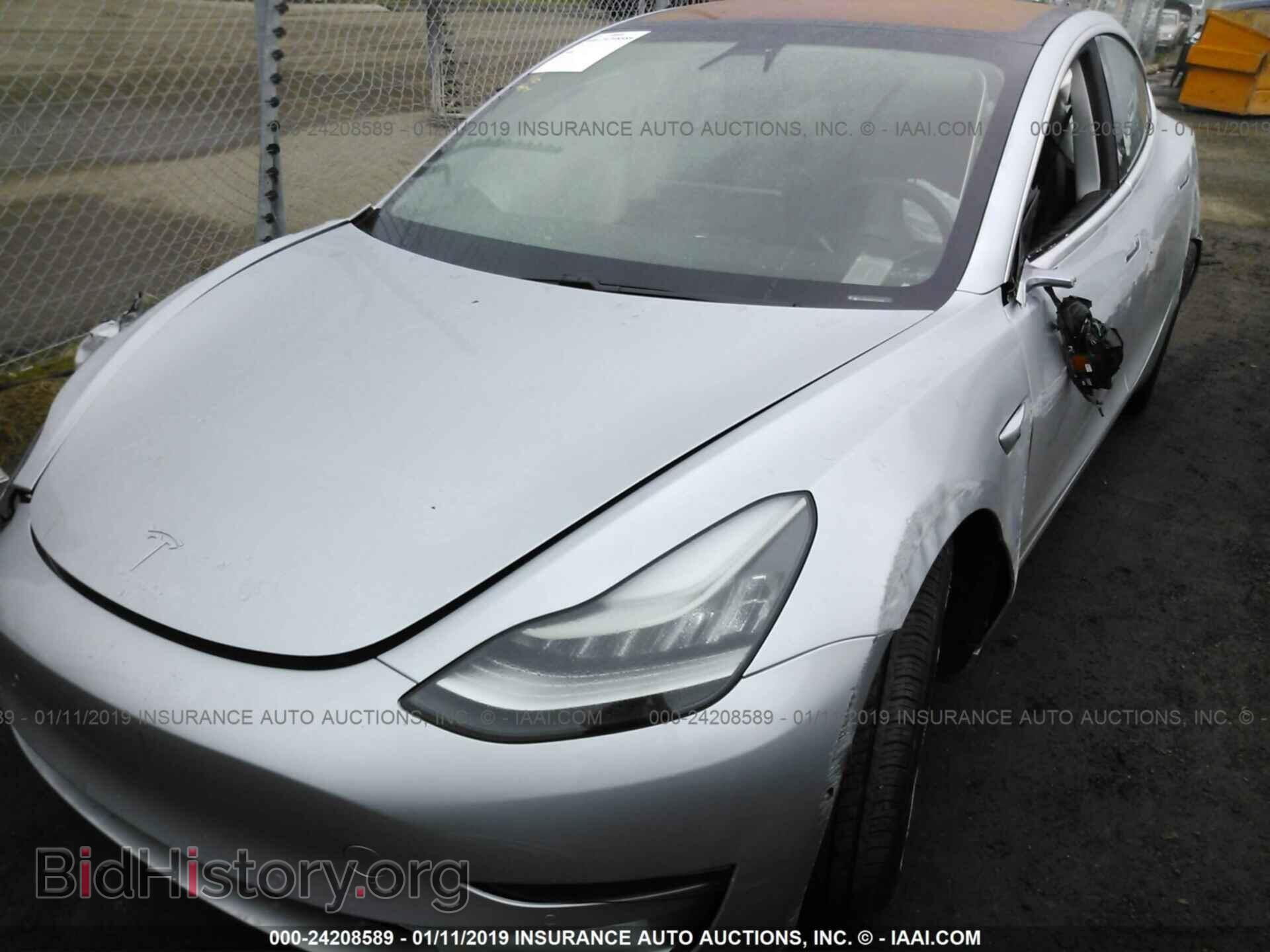 2018 TESLA MODEL 3 - VIN: 5YJ3E1EA9JF011006 - Photo 2