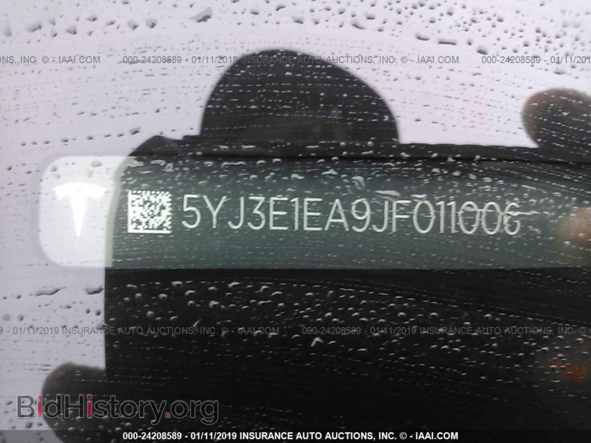 2018 TESLA MODEL 3 - VIN: 5YJ3E1EA9JF011006 - Photo 9