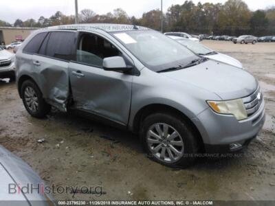 2007 Ford EDGE, silver — VIN 2FMDK39C97BA40396, IAAI