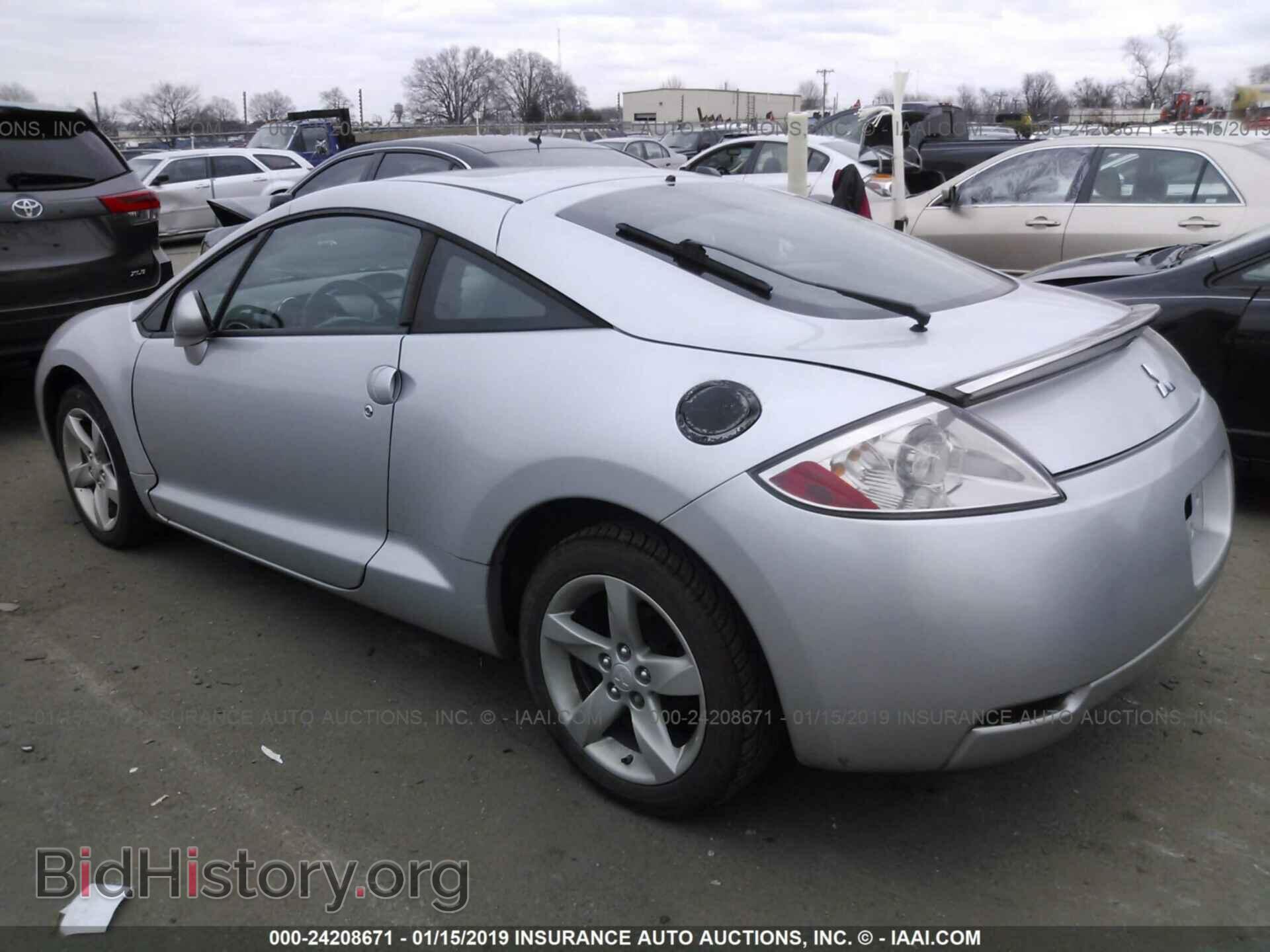 2008 MITSUBISHI ECLIPSE - VIN: 4A3AK24F38E036530 - Фото 3