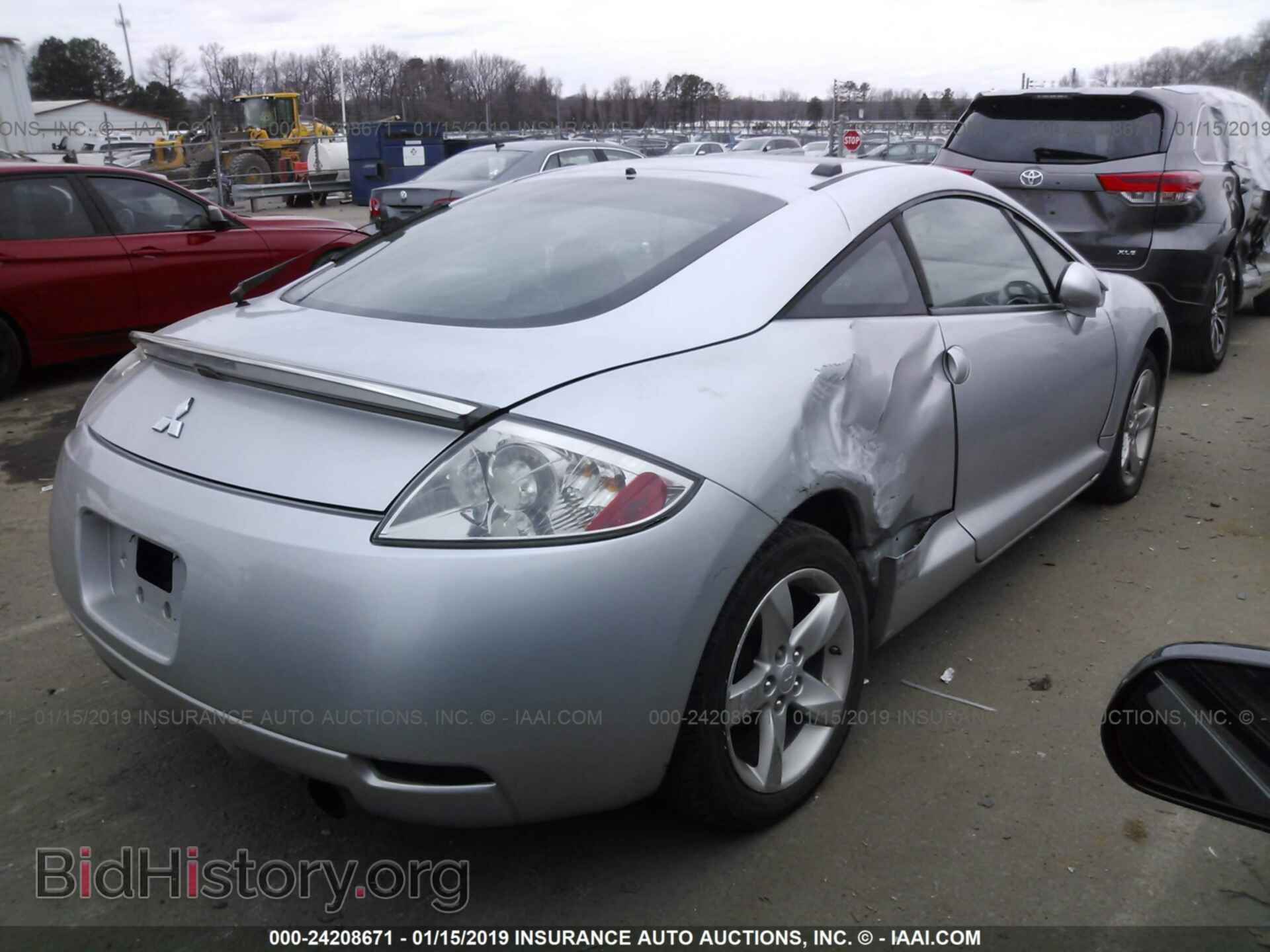 2008 MITSUBISHI ECLIPSE - VIN: 4A3AK24F38E036530 - Фото 4