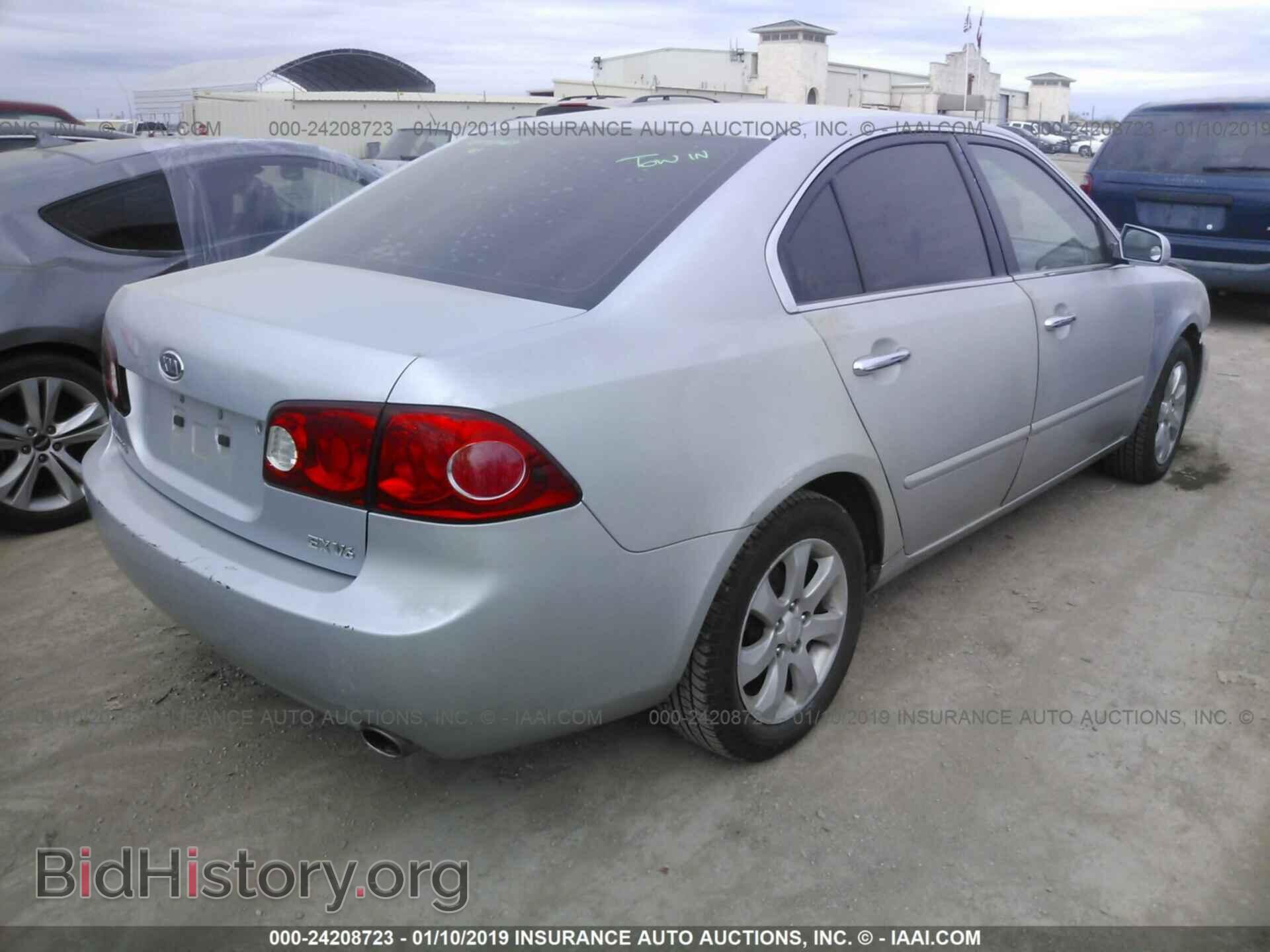 2006 KIA OPTIMA - VIN: KNAGE124065047916 - Фото 4