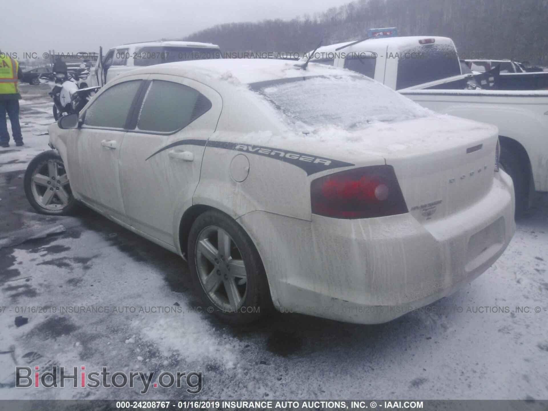 2013 DODGE AVENGER - VIN: 1C3CDZAB4DN517319 - Фото 3