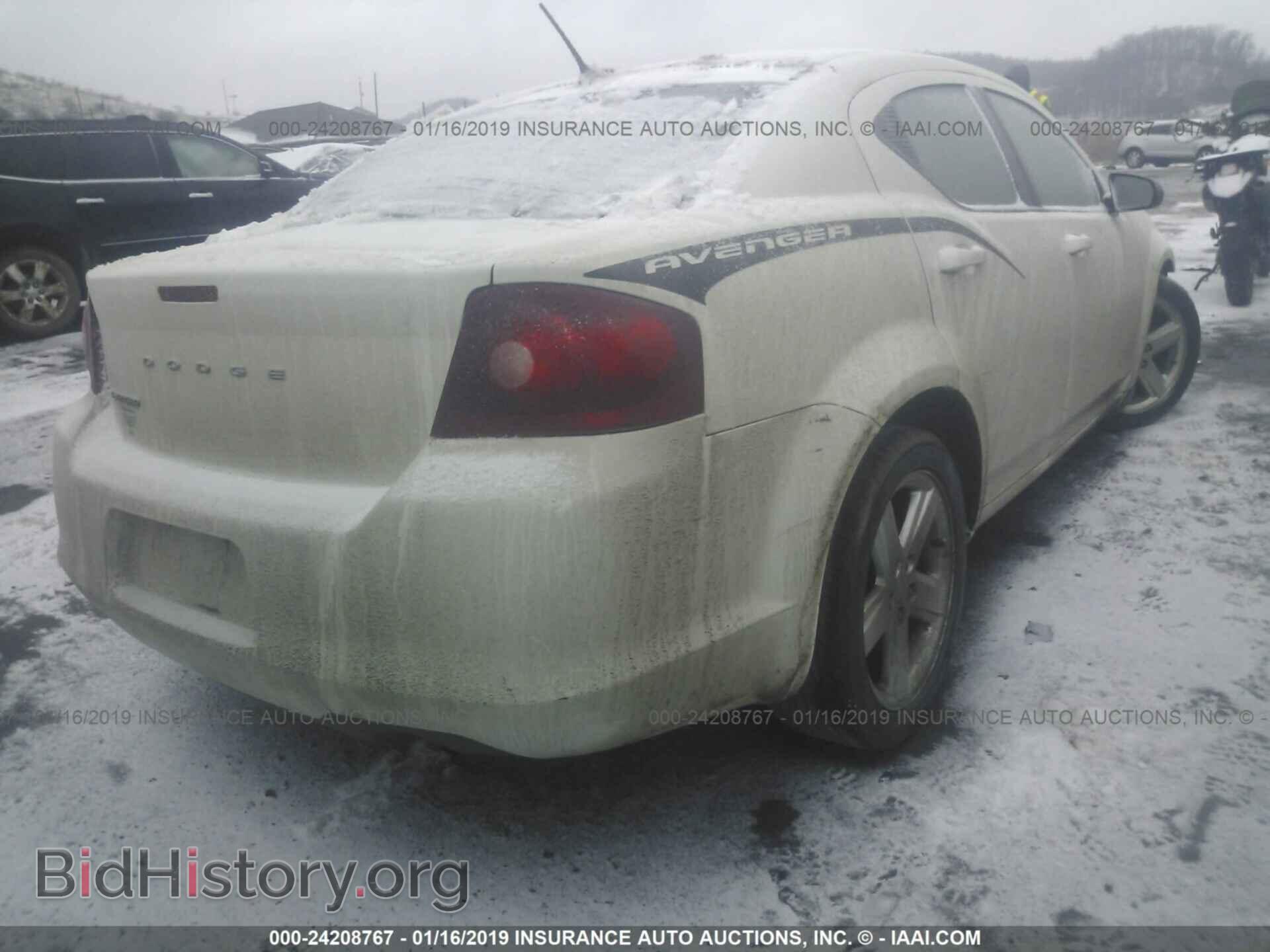 2013 DODGE AVENGER - VIN: 1C3CDZAB4DN517319 - Фото 4
