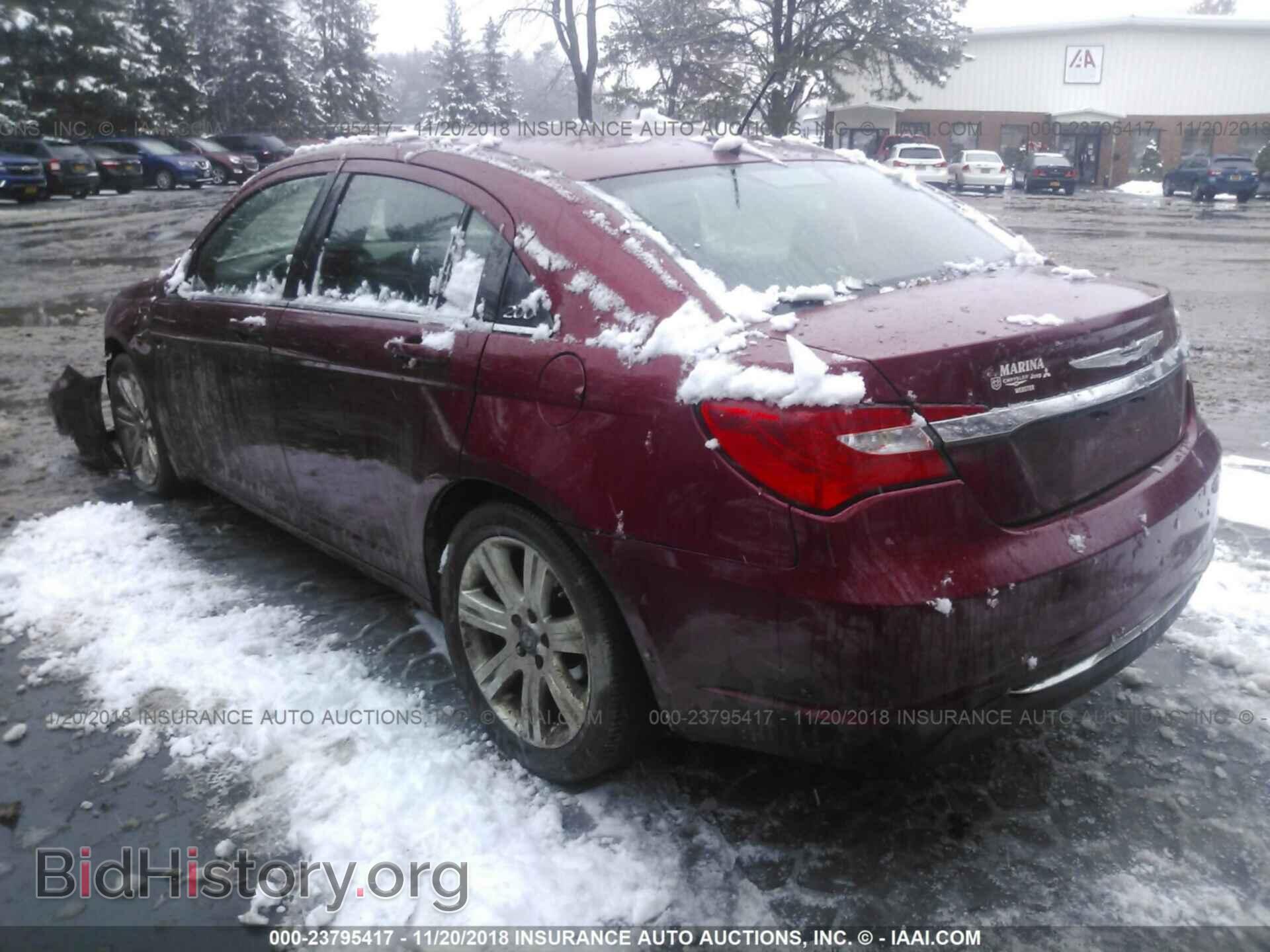 2013 CHRYSLER 200 - VIN: 1C3CCBAB3DN704609 - Фото 3