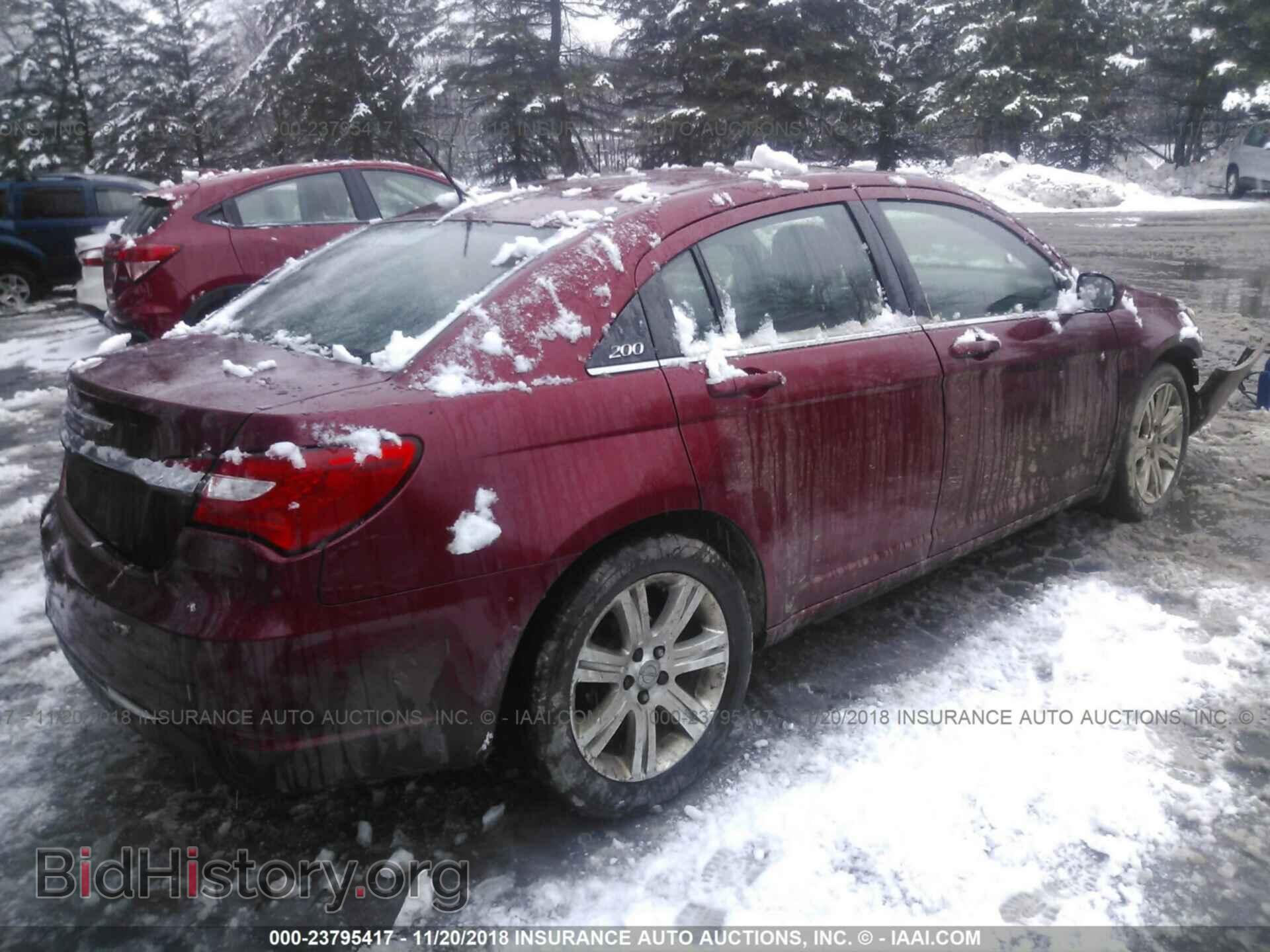 2013 CHRYSLER 200 - VIN: 1C3CCBAB3DN704609 - Фото 4