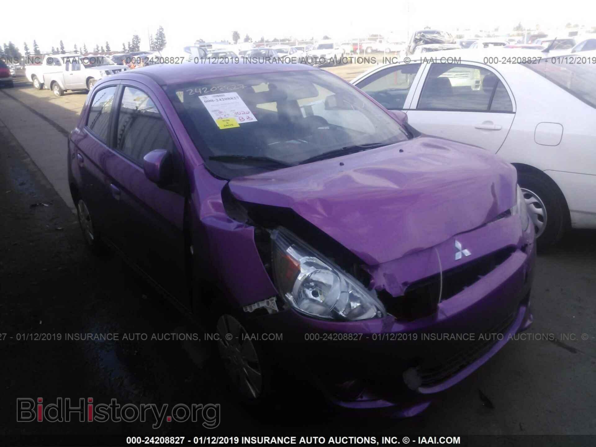 Photo ML32A3HJXFH051782 - MITSUBISHI MIRAGE 2015
