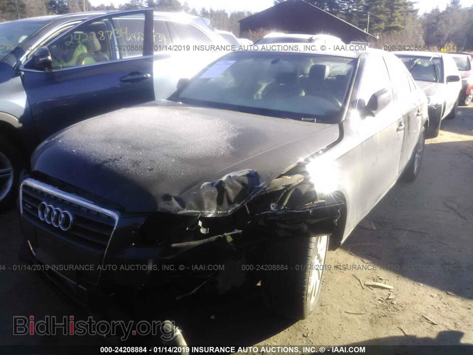 2012 AUDI A4 - VIN: WAUBFAFL3CN018298 - Фото 2