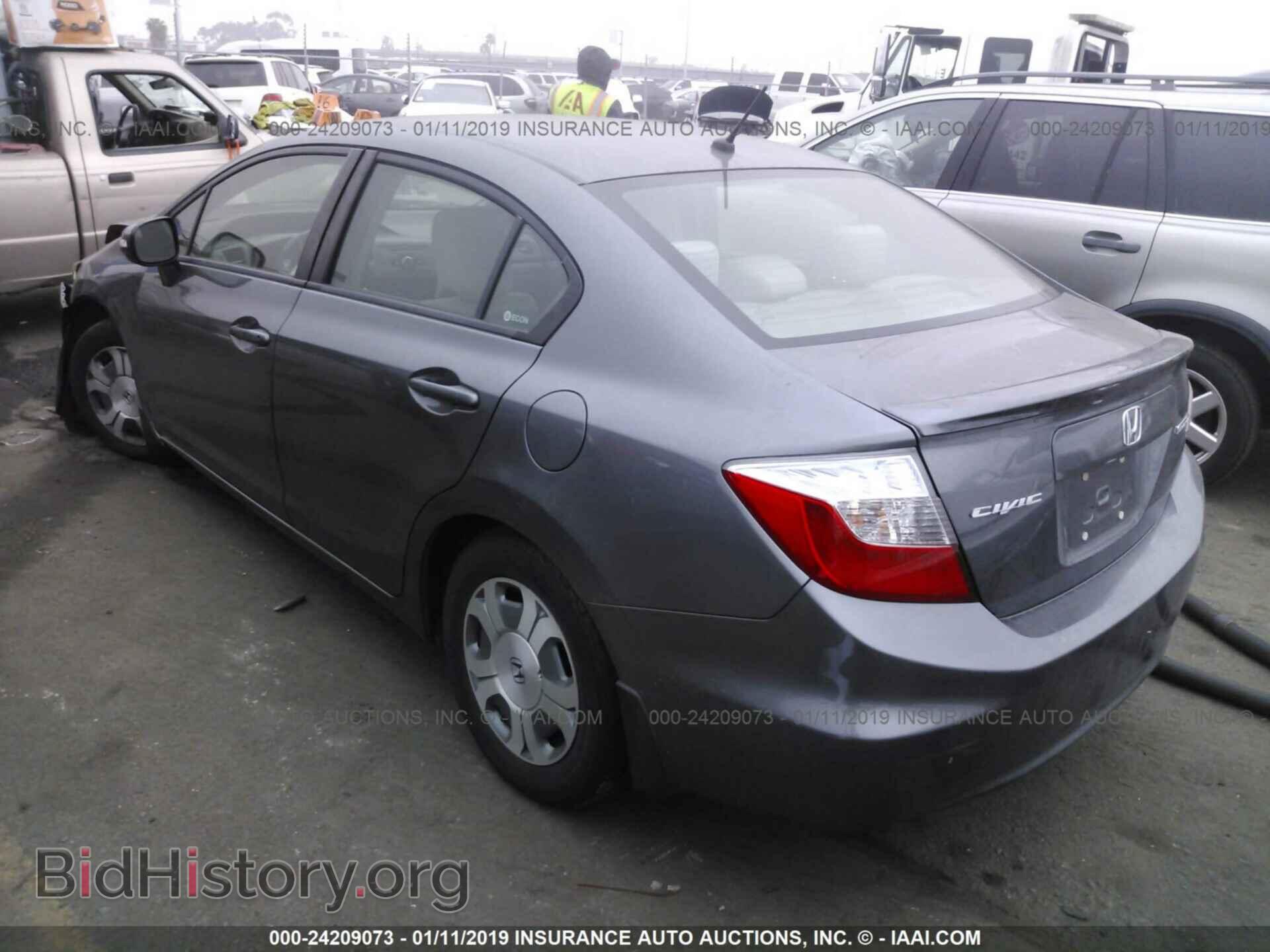 2012 HONDA CIVIC - VIN: JHMFB4F23CS006192 - Photo 3