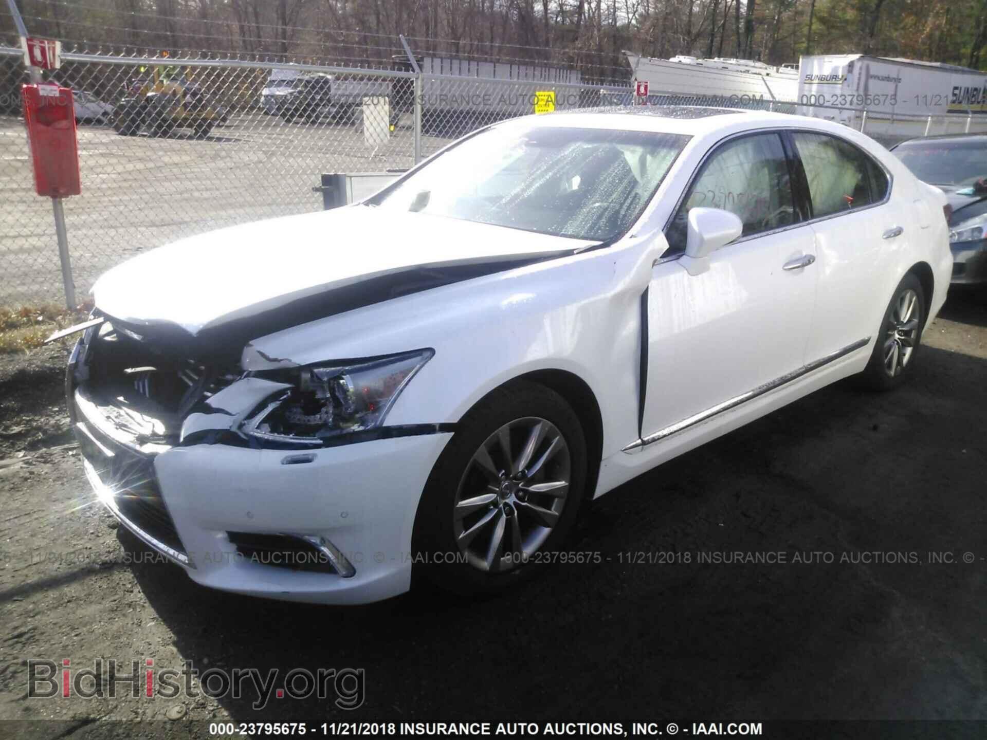 2014 LEXUS LS - VIN: JTHCL5EF1E5022287 - Фото 2