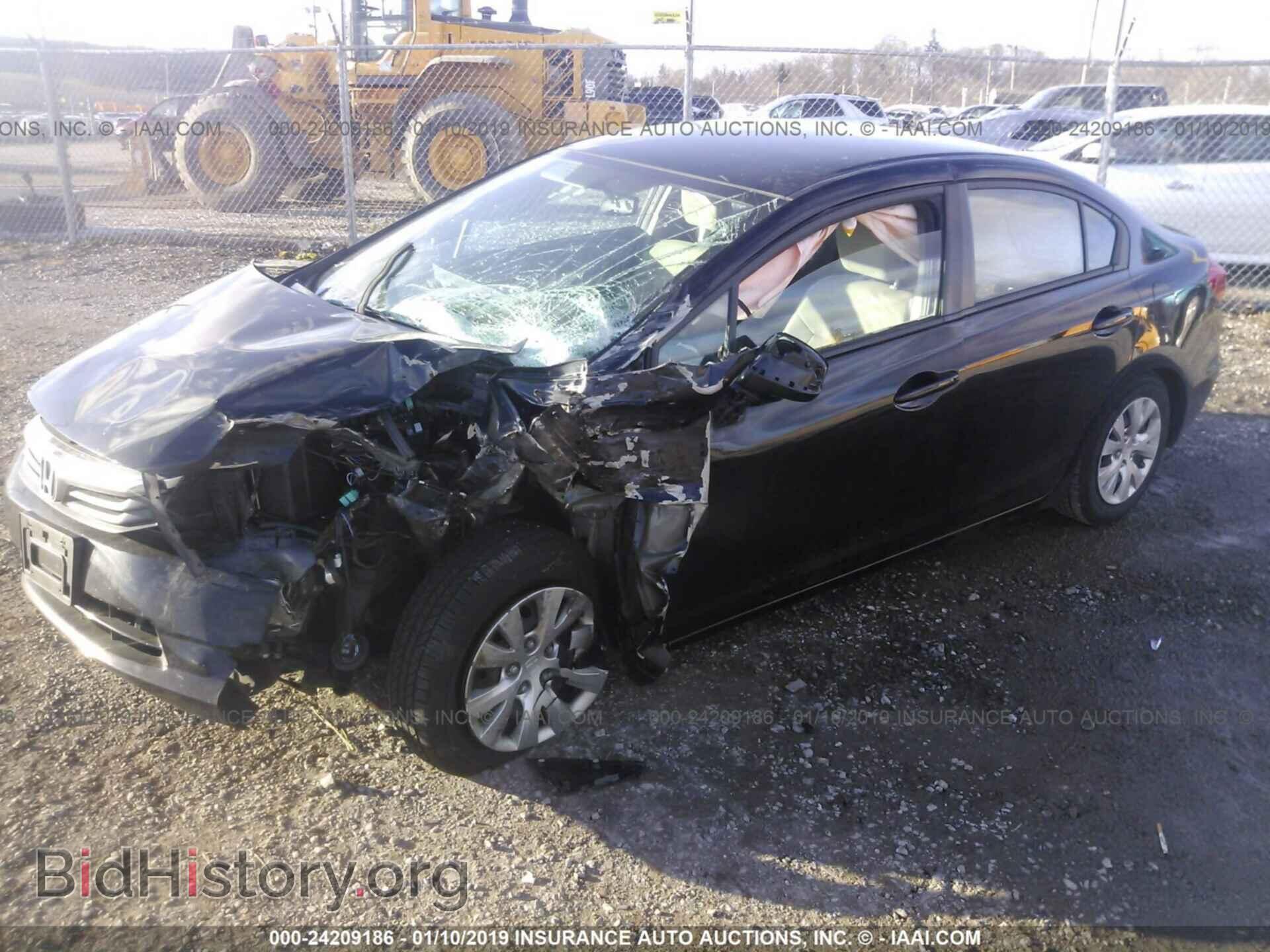 2012 HONDA CIVIC - VIN: 19XFB2F59CE043931 - Photo 2