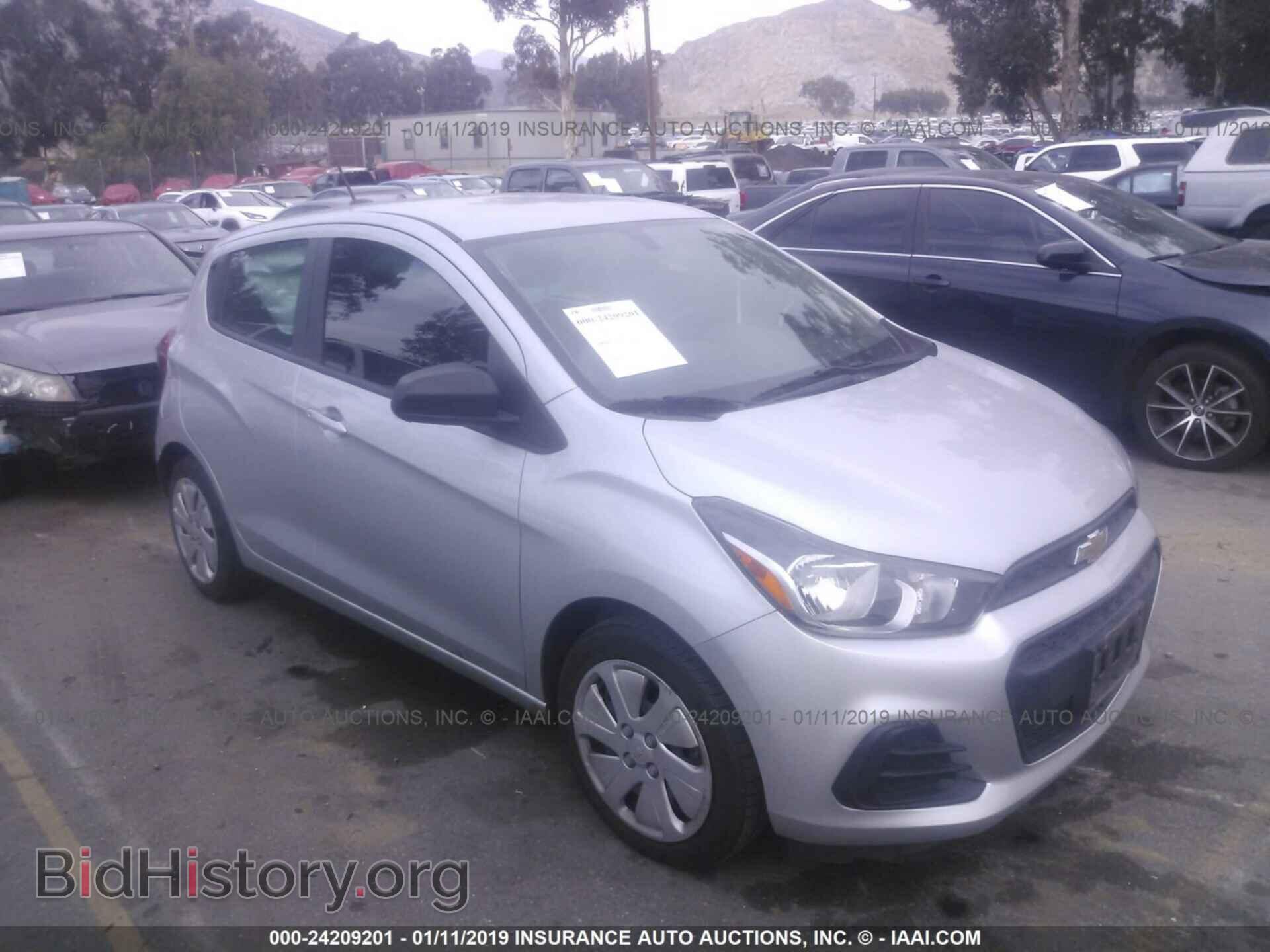 Фотография KL8CB6SA3GC634565 - CHEVROLET SPARK 2016