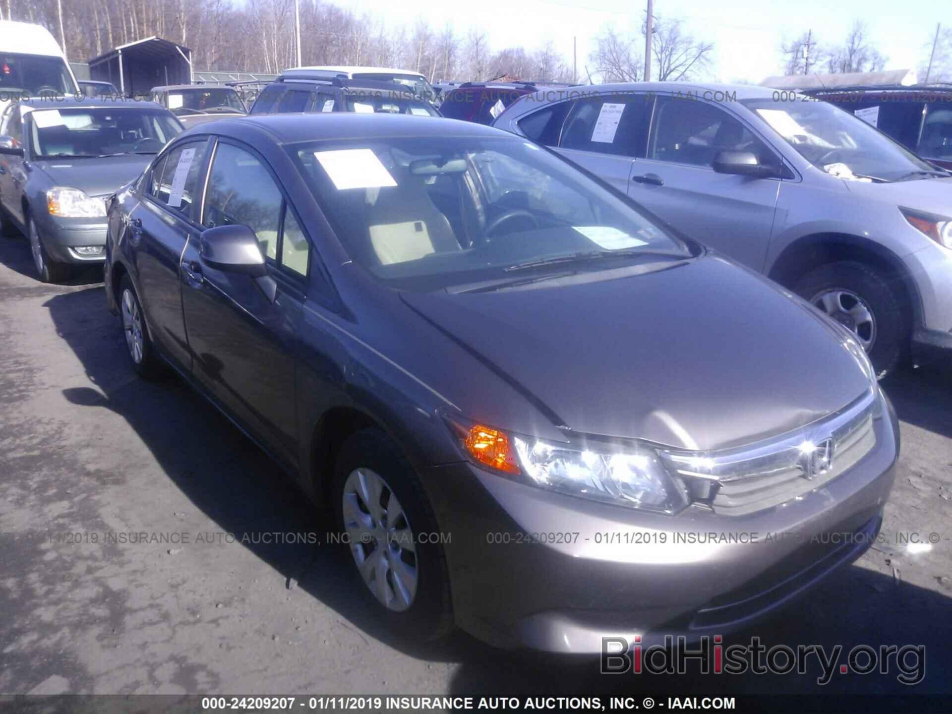 Photo 2HGFB2F59CH515812 - HONDA CIVIC 2012