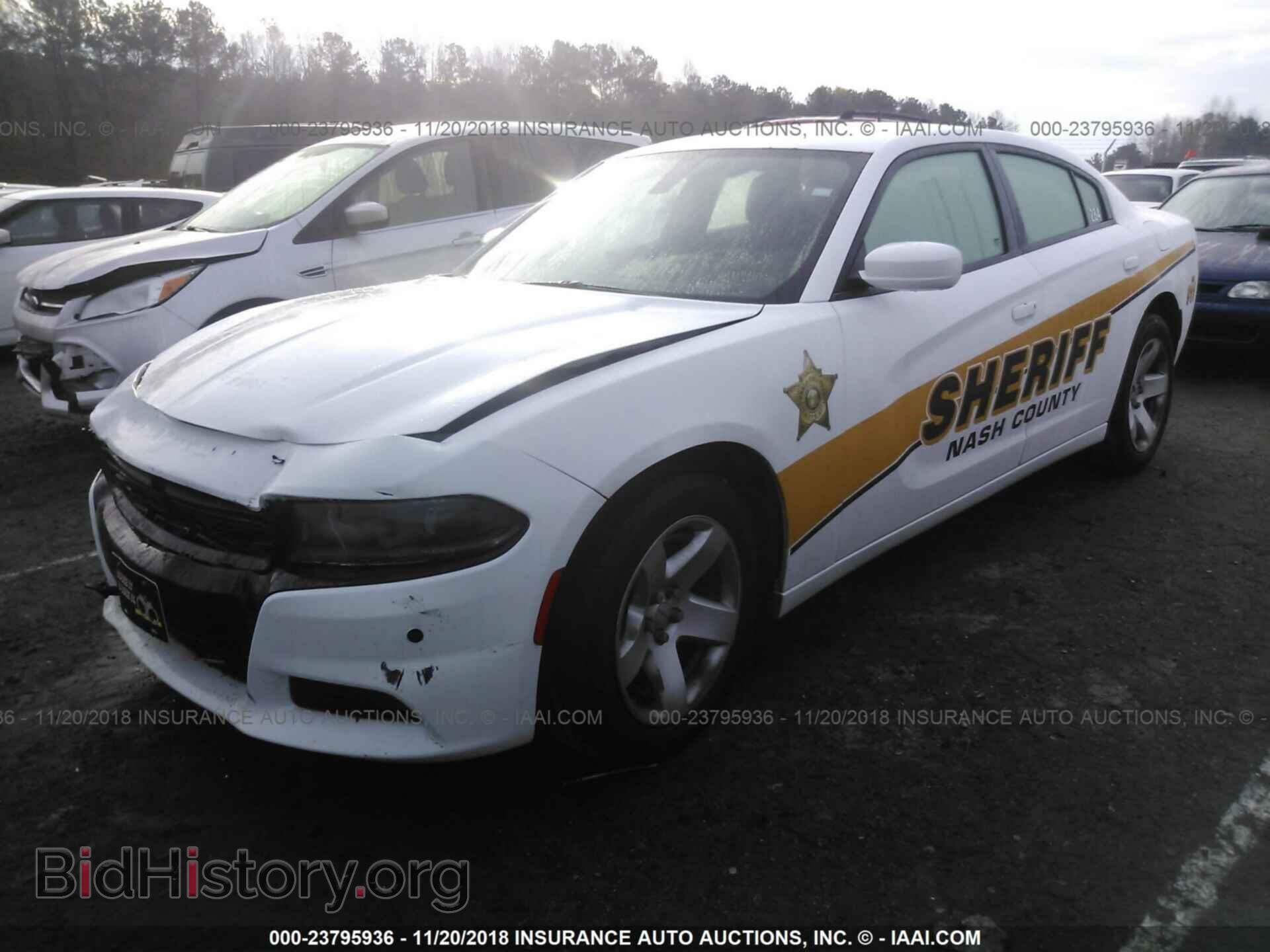 2015 DODGE CHARGER - VIN: 2C3CDXAT2FH906758 - Фото 2