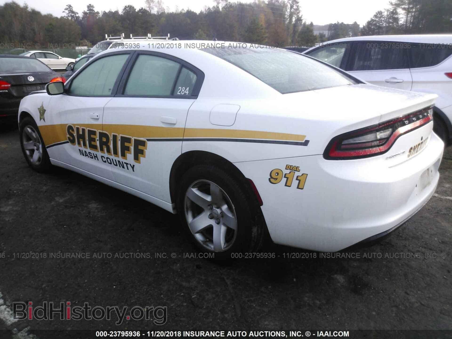 2015 DODGE CHARGER - VIN: 2C3CDXAT2FH906758 - Фото 3