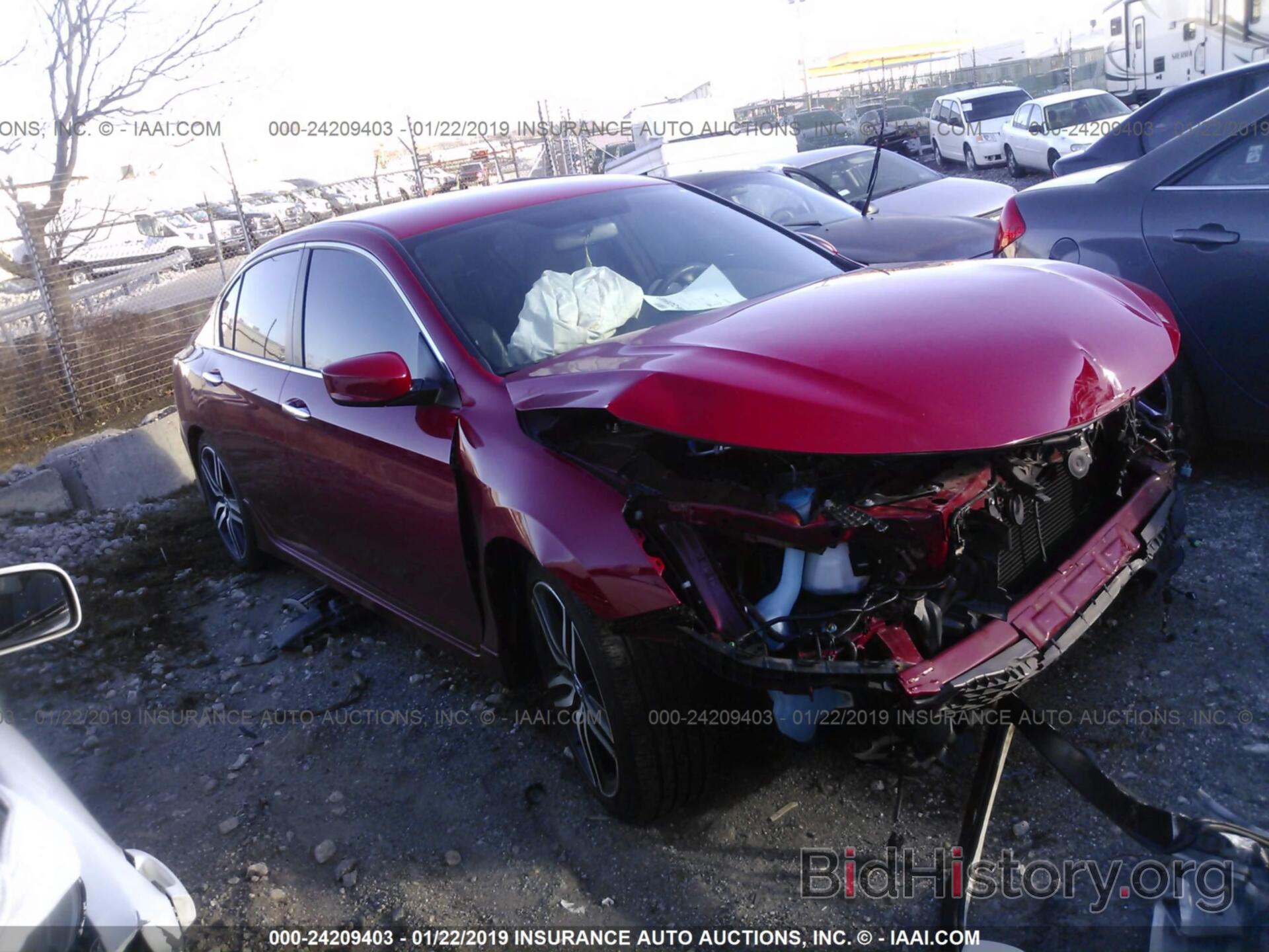 Photo 1HGCR2F59HA048783 - HONDA ACCORD 2017