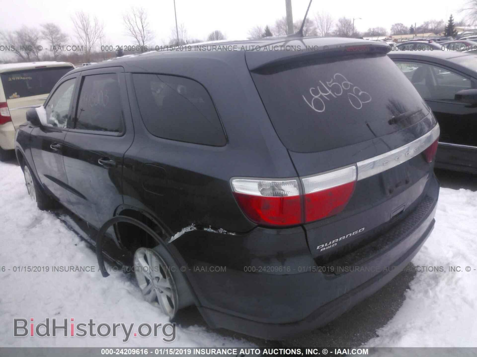 2013 DODGE DURANGO - VIN: 1C4RDJAGXDC559346 - Фото 3