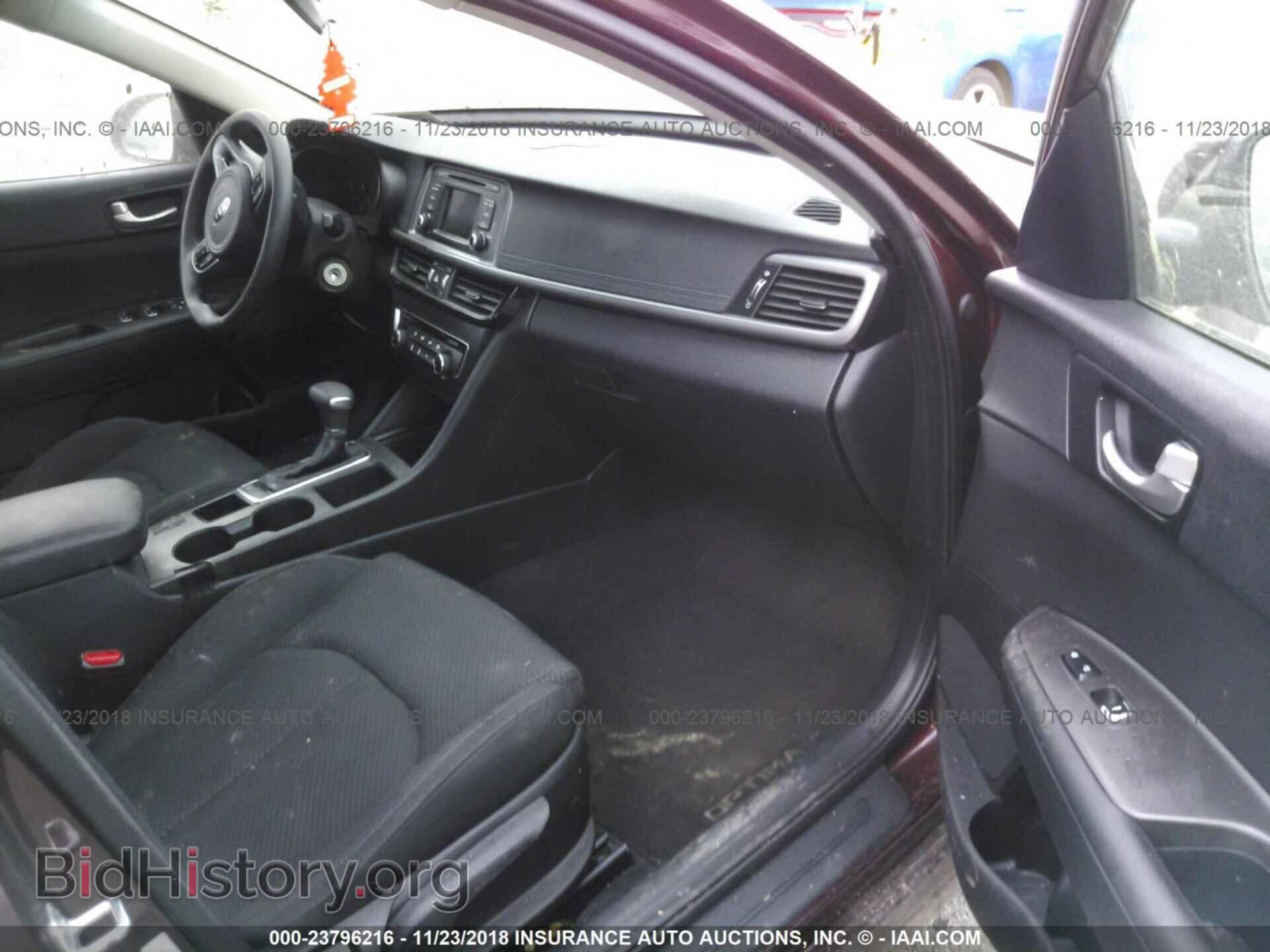 2016 KIA OPTIMA - VIN: 5XXGT4L30GG107786 - Photo 5