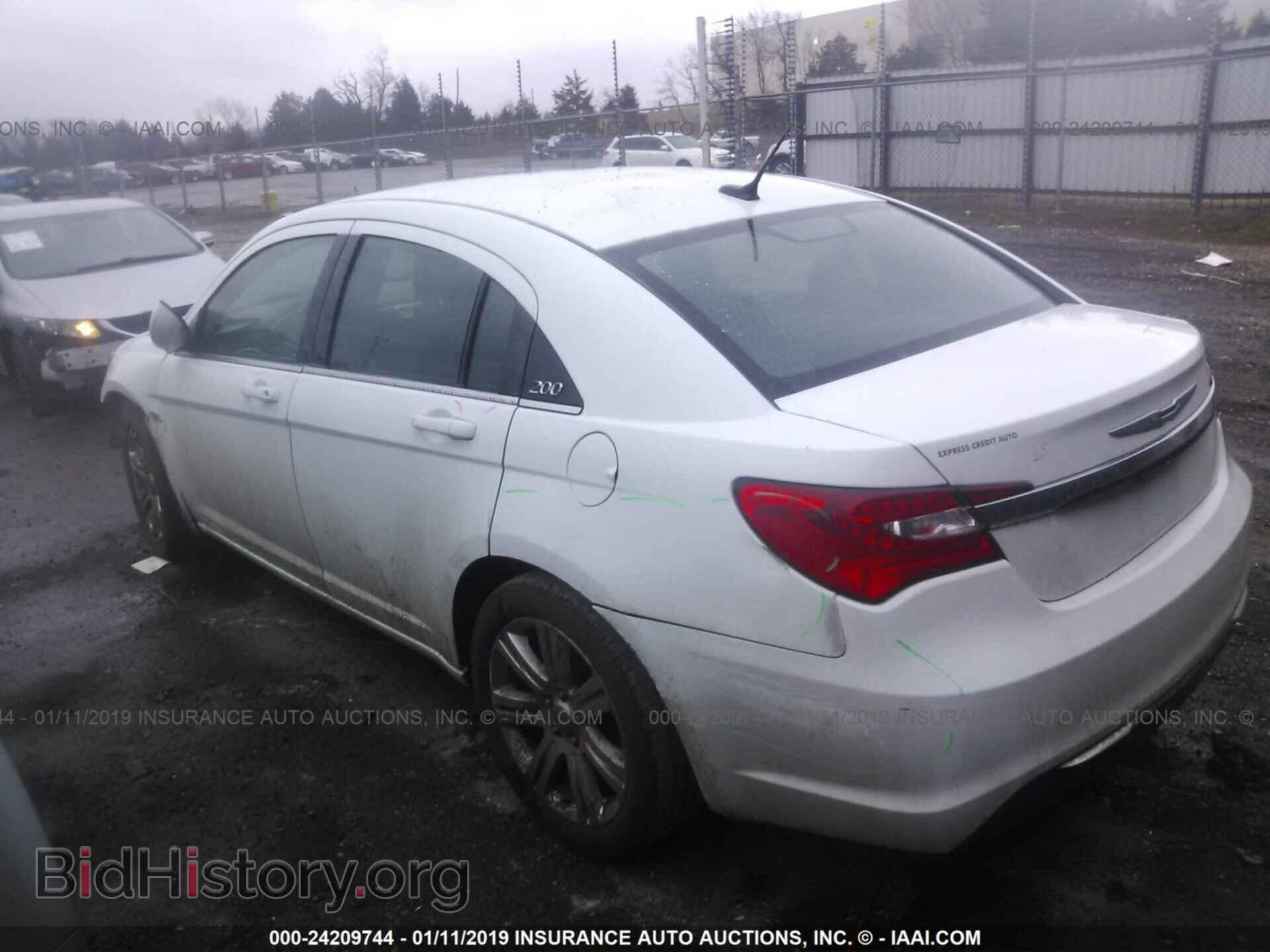 2013 CHRYSLER 200 - VIN: 1C3CCBBB9DN763856 - Фото 3