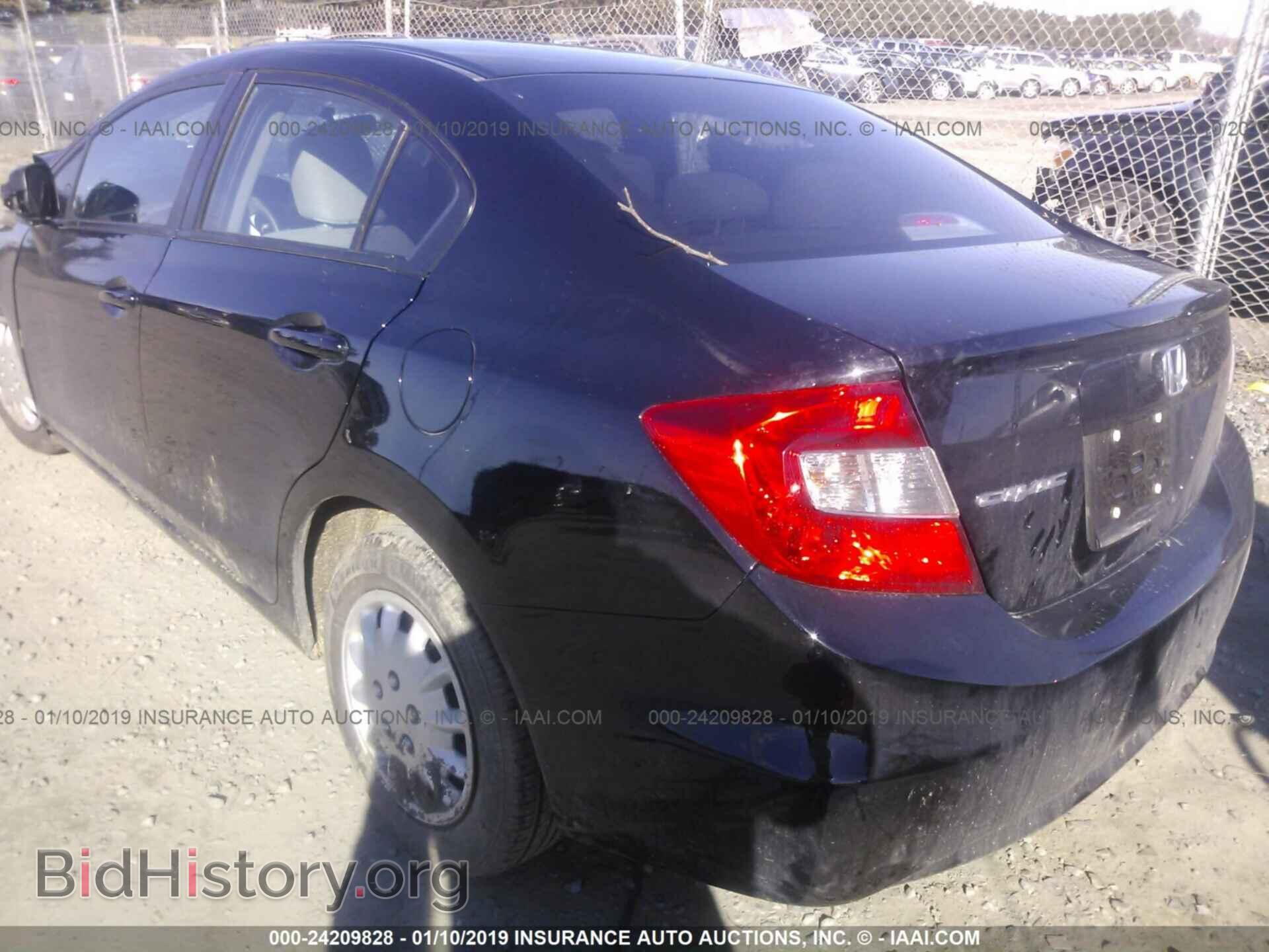 2012 HONDA CIVIC - VIN: 19XFB2F56CE391606 - Photo 3