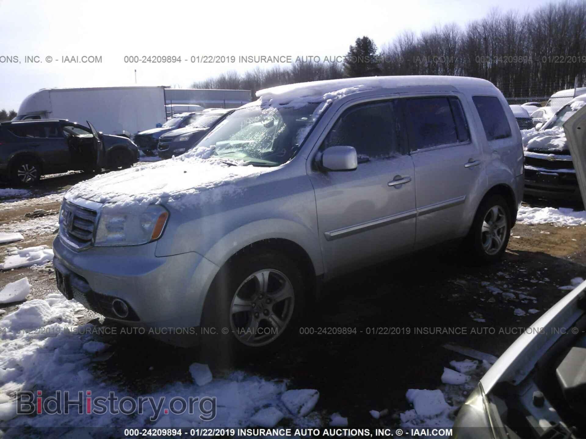 2012 HONDA PILOT - VIN: 5FNYF4H52CB053491 - Фото 2