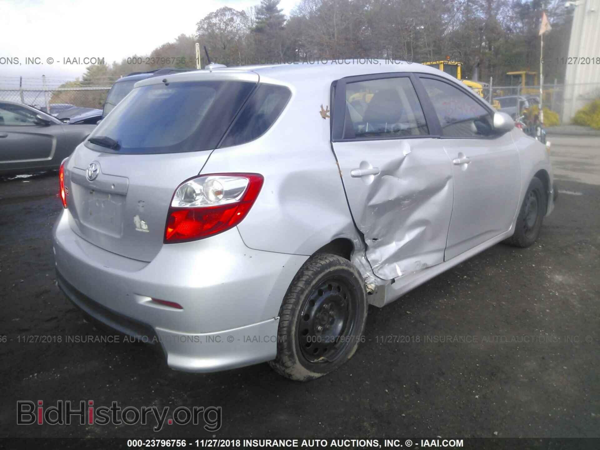 2009 TOYOTA COROLLA MATRIX - VIN: 2T1LE40E99C011616 - Фото 4