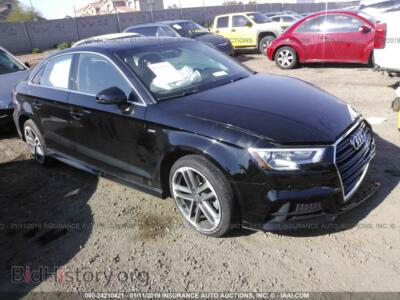 2017 Audi A3 Premium Plus, black — VIN WAUGUGFF9H1033072, IAAI