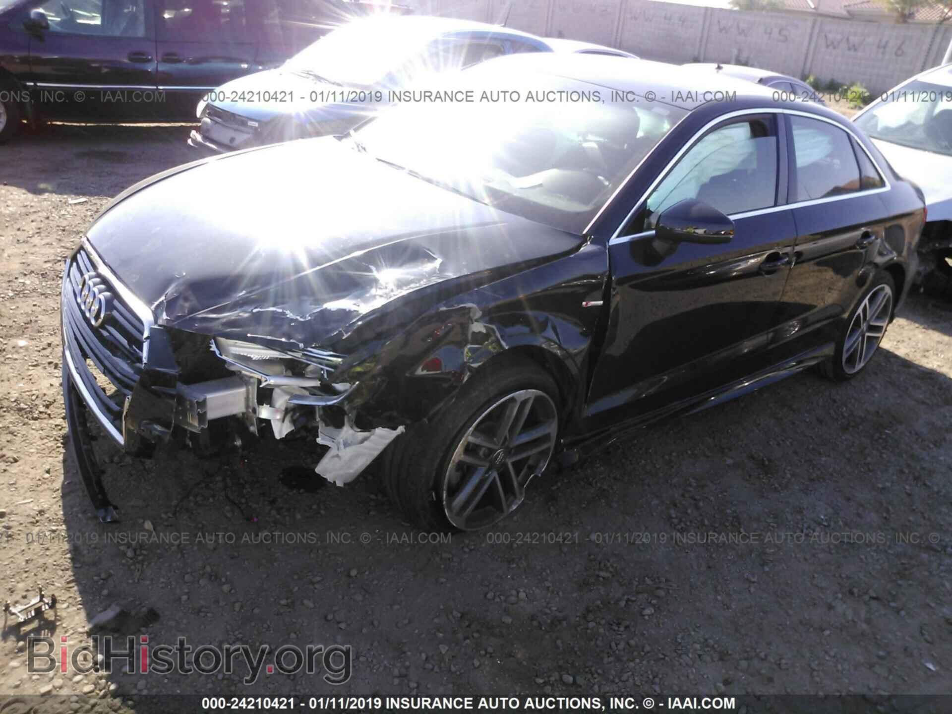 2017 AUDI A3 - VIN: WAUGUGFF9H1033072 - Фото 2