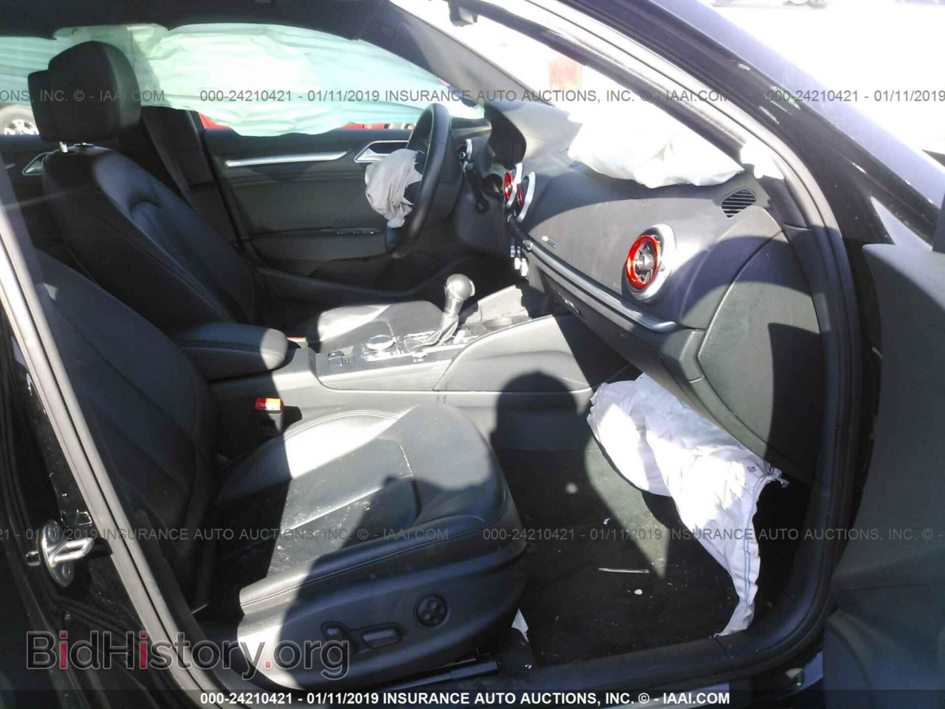 2017 AUDI A3 - VIN: WAUGUGFF9H1033072 - Фото 5