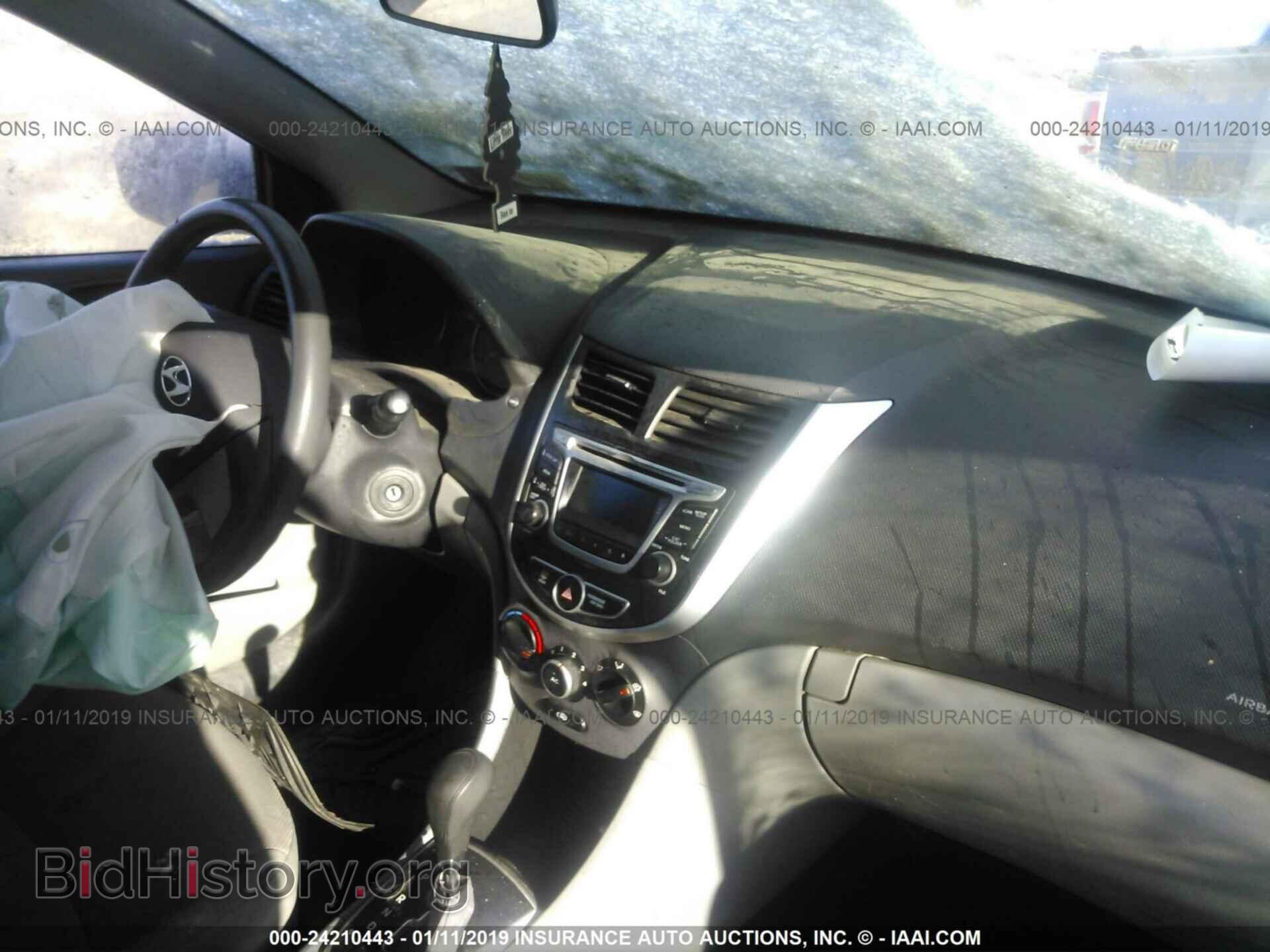 2014 HYUNDAI ACCENT - VIN: KMHCT4AE4EU615779 - Фото 5