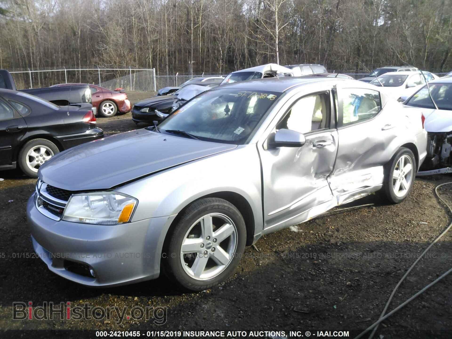 2013 DODGE AVENGER - VIN: 1C3CDZCB3DN606876 - Фото 2