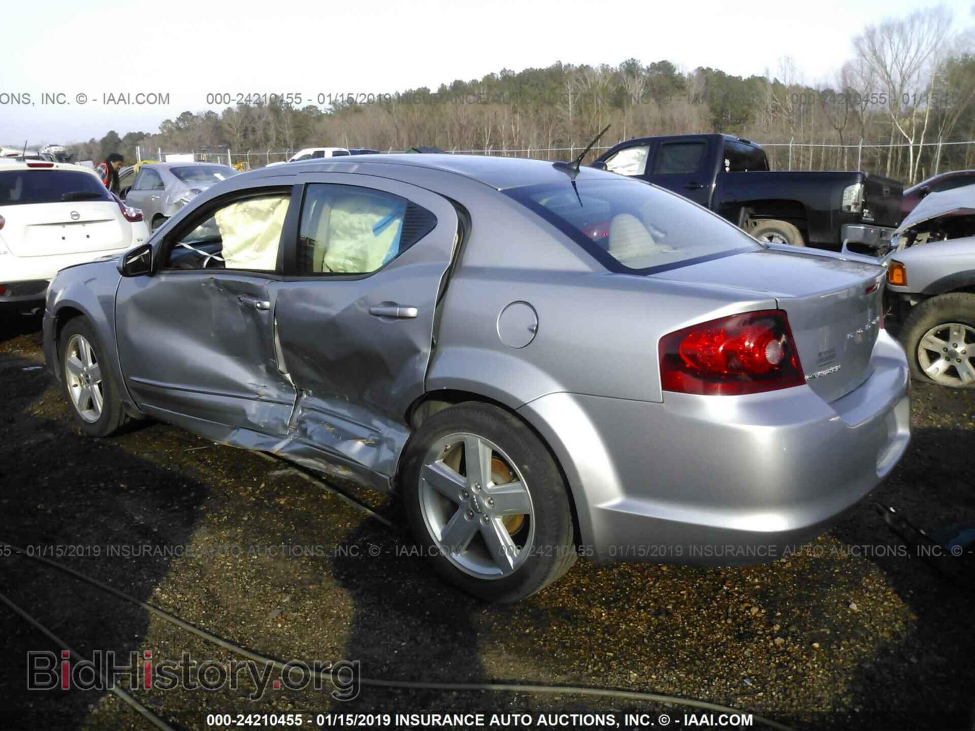 2013 DODGE AVENGER - VIN: 1C3CDZCB3DN606876 - Фото 3